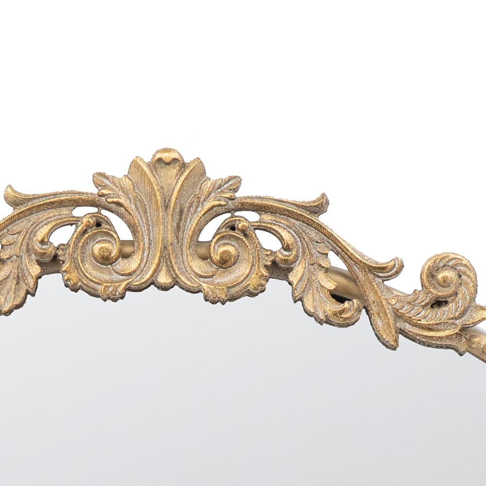 Classic Design Mirror With Baroque Inspired Frame