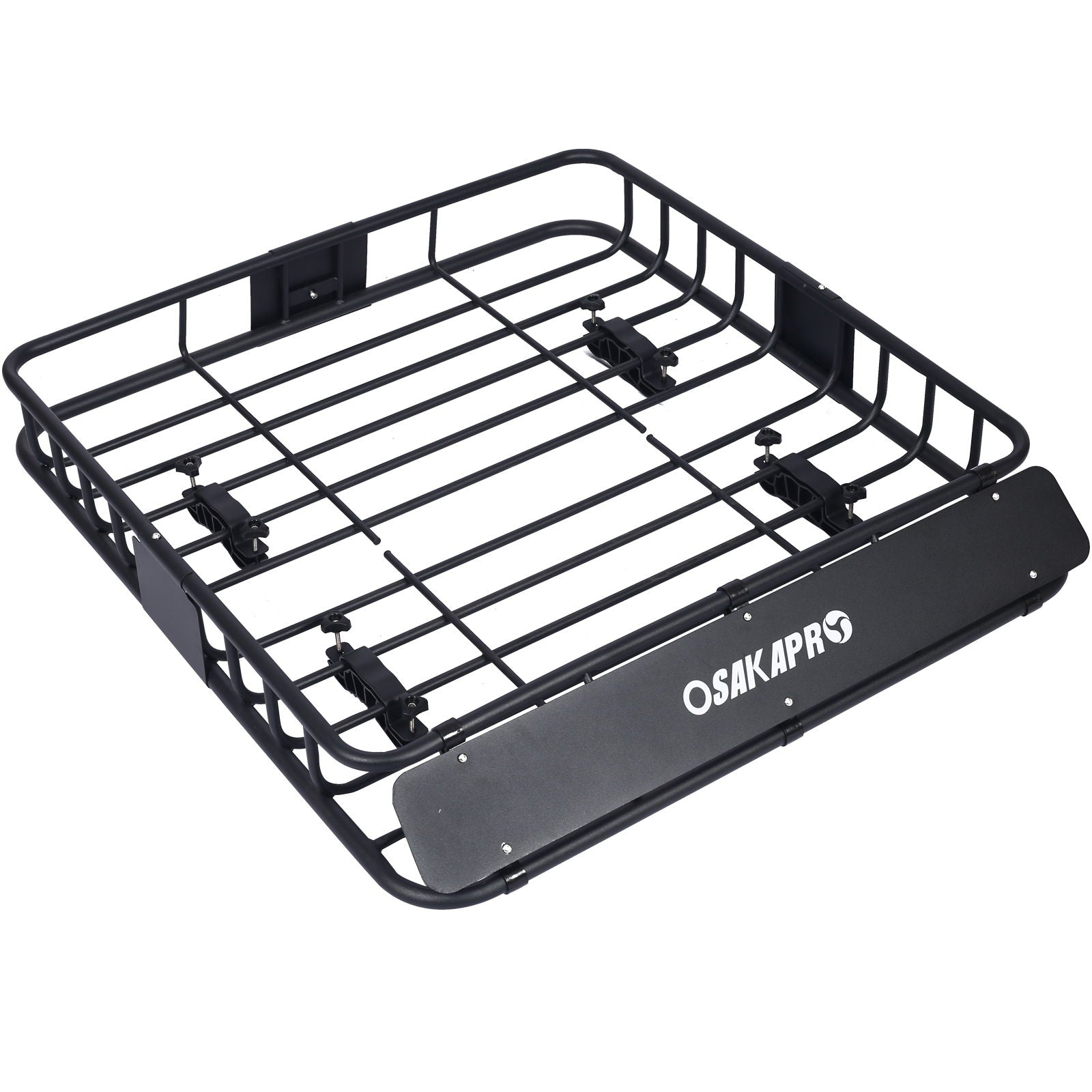 Motoring Rooftop Cargo Carrier Basket Steel Universal Fit Roof Rack
