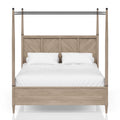 Transitional Styling Canopy Bed