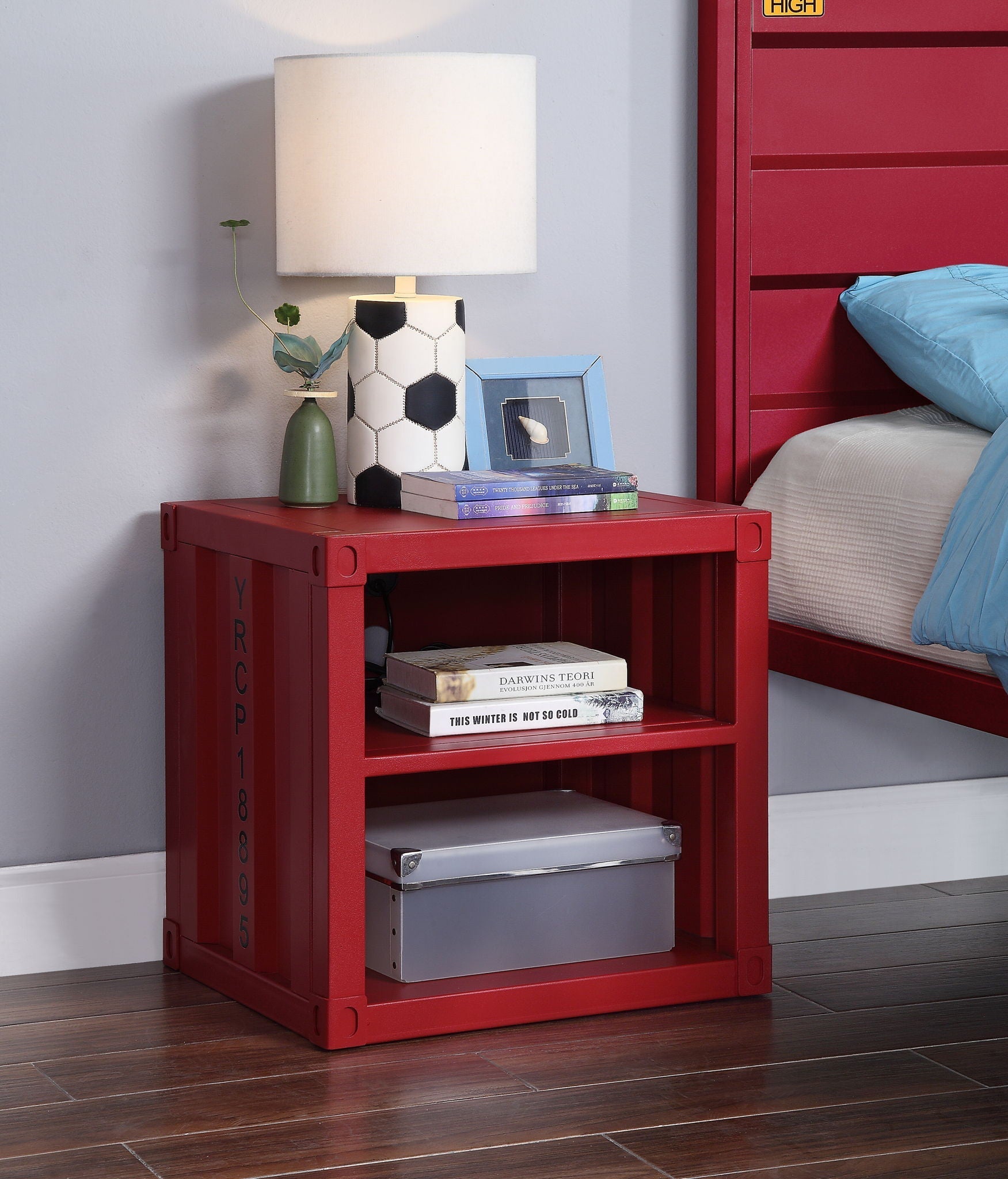 Cargo Nightstand With USB
