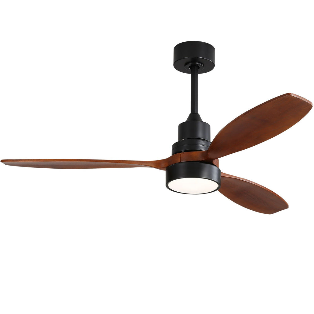 Ceiling Fan With Reversible DC Motor, LED Light & Remote Control