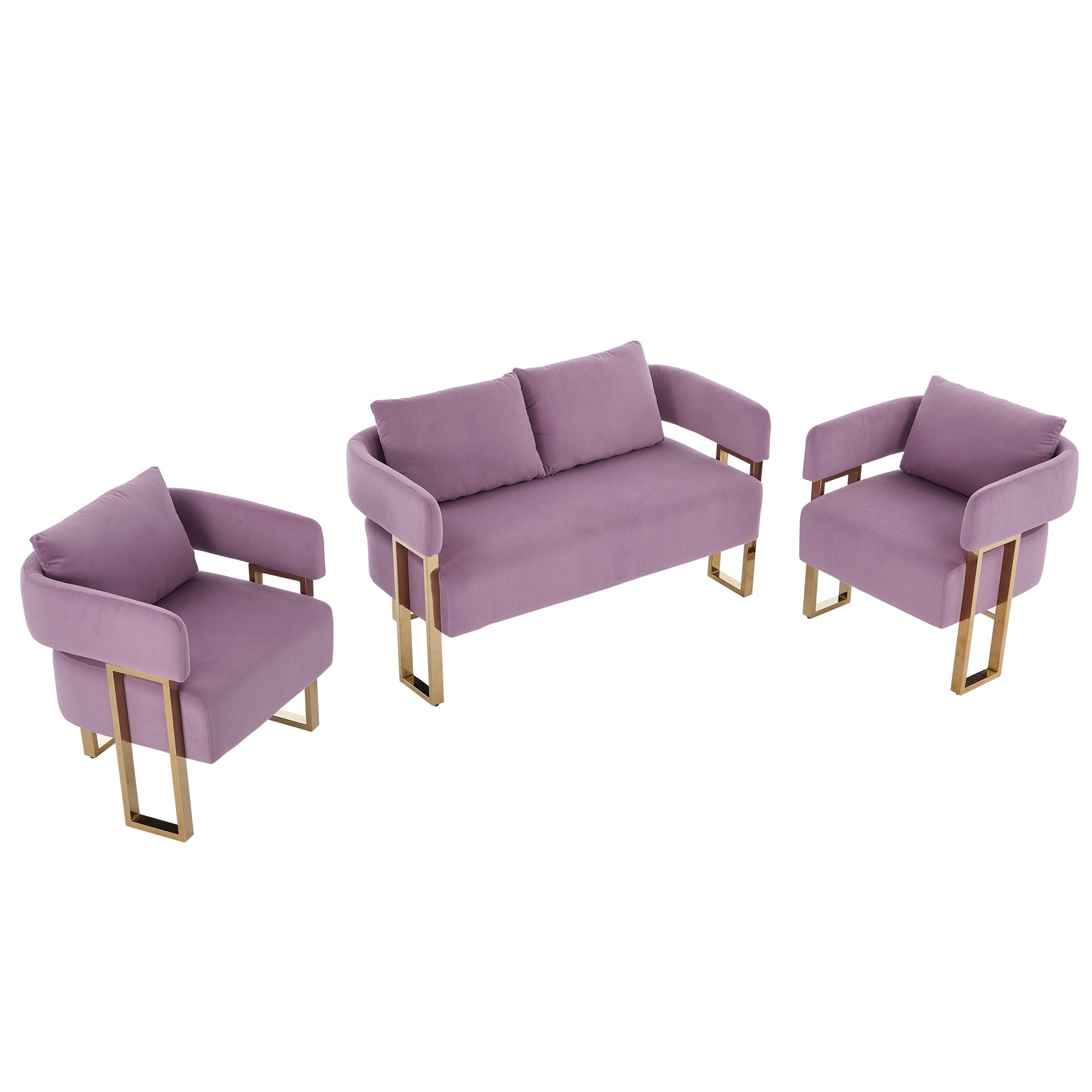 Decorative Upholstered Side Chair For Living Room