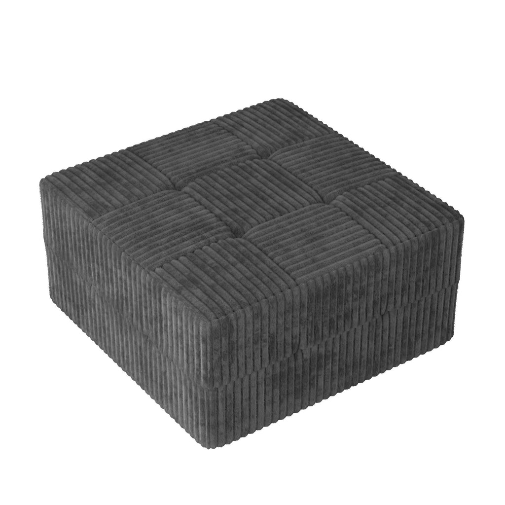 Modern Minimalist Ottoman Sofa Compressed Sectional Couch Sleeper