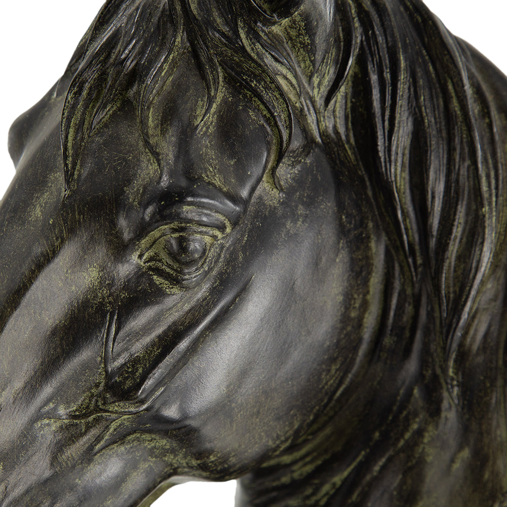 13x5.7x15.8 Equine Sculpture On Base