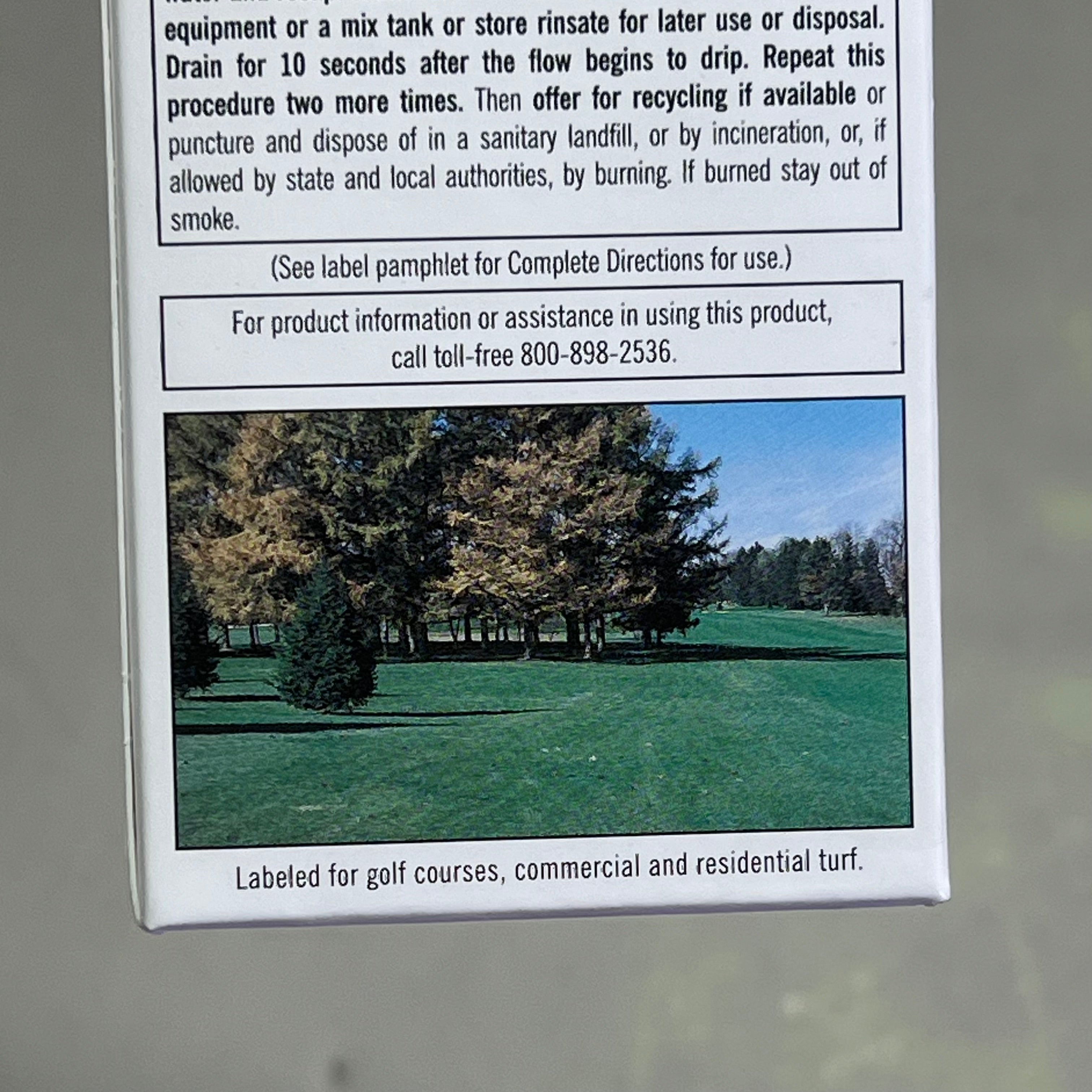 ZA@ CERTAINTY Turf Homicide Weed Control For Gold Course & Residential 1.25 oz 25230