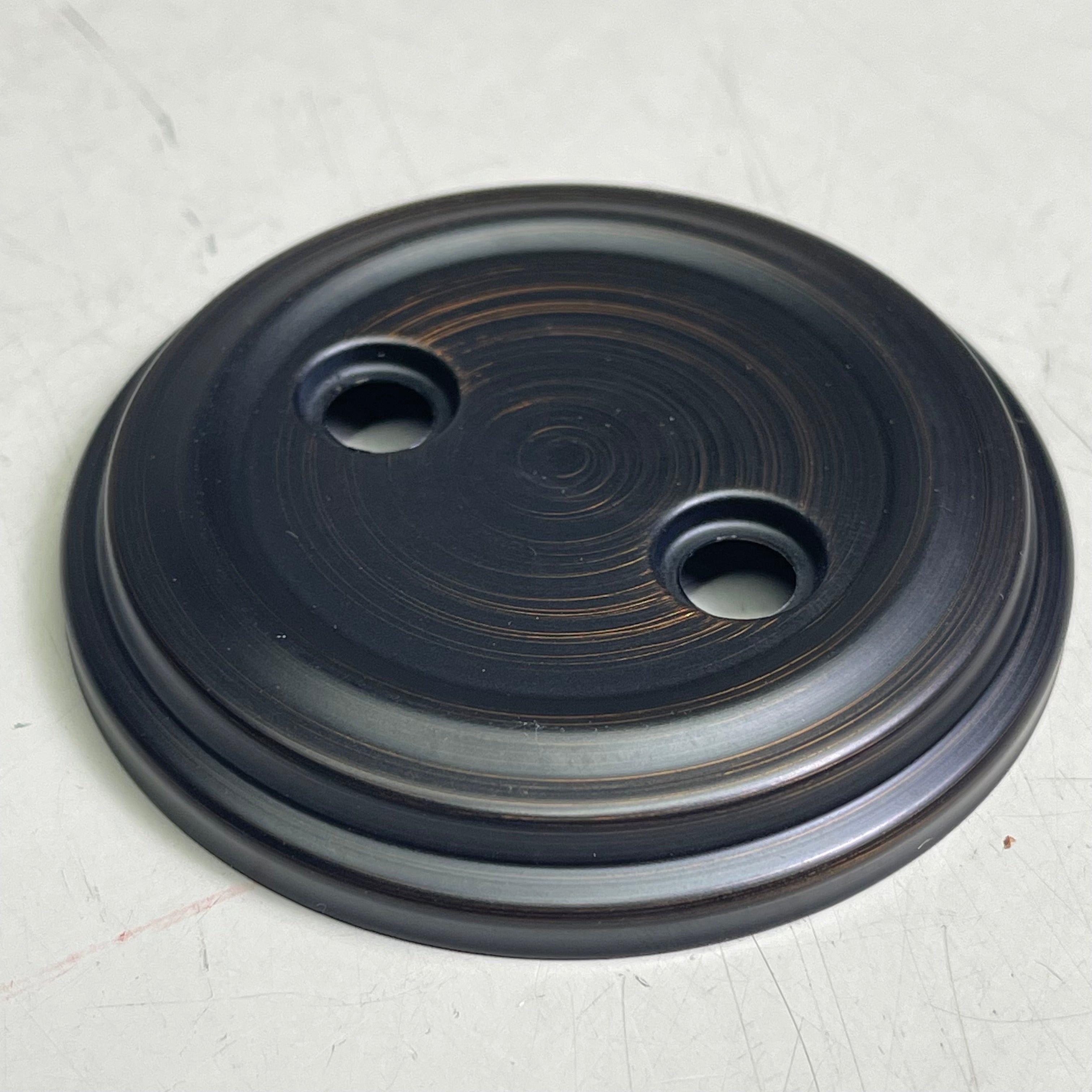 KWIKSET Hancock Interior Passage Door Knob Set Venetian Bronze 99689-007