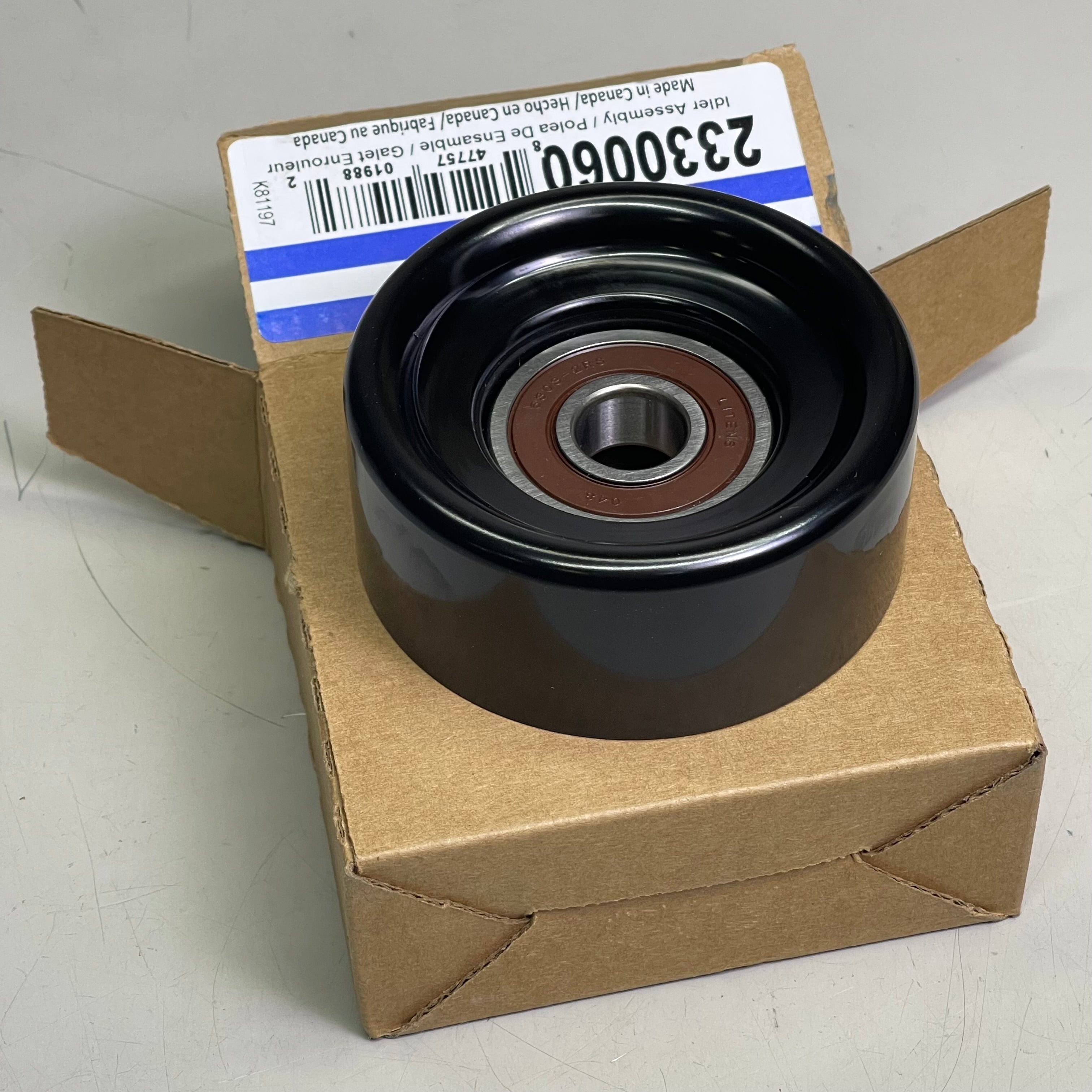 MURRAY Idler Tensioner Pulley Heavy-Duty Steel Black for Ford International 2330060