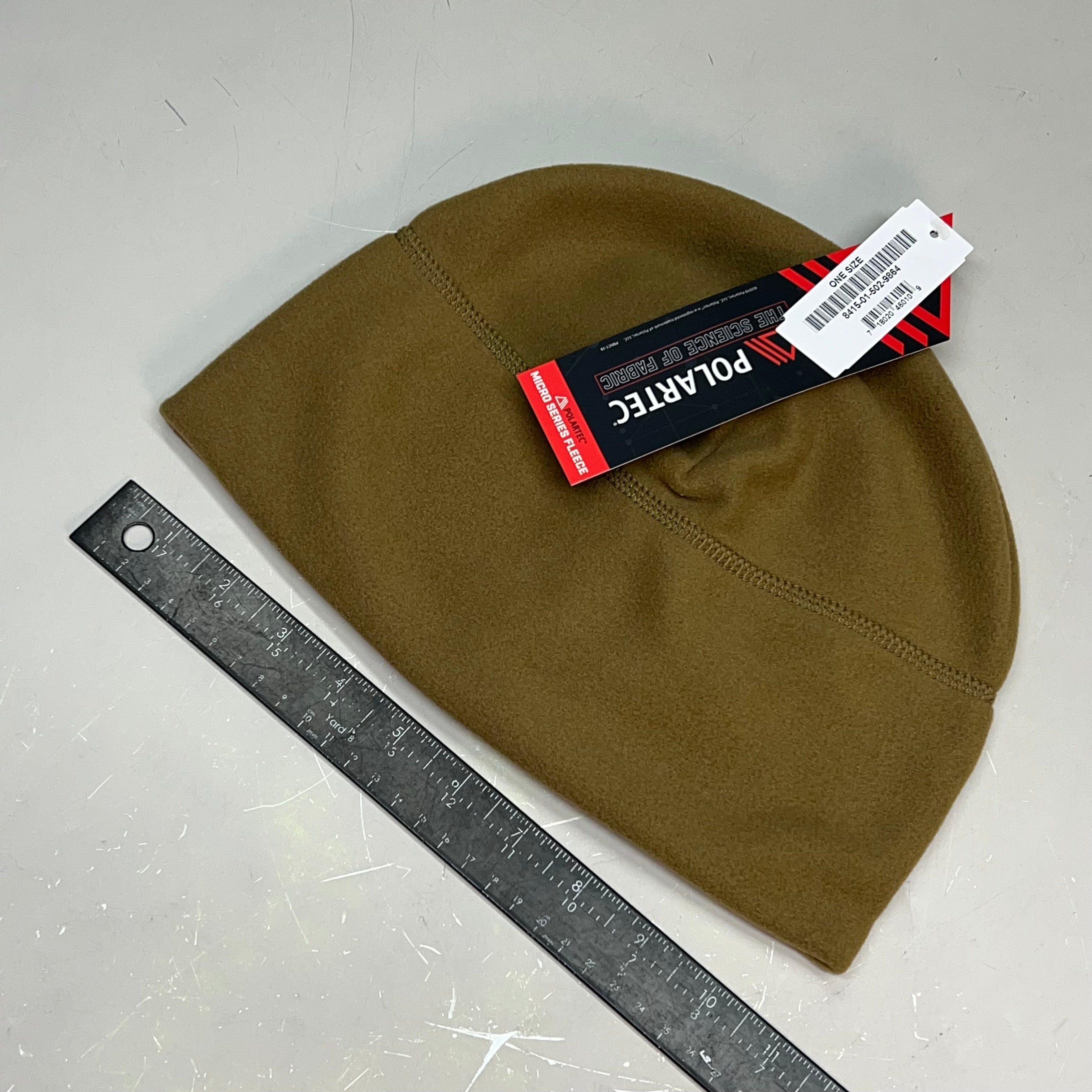 POLARTECK Classic Micro Series Fleece Winter Hat One Sz Coyote 8415-01-502-9864