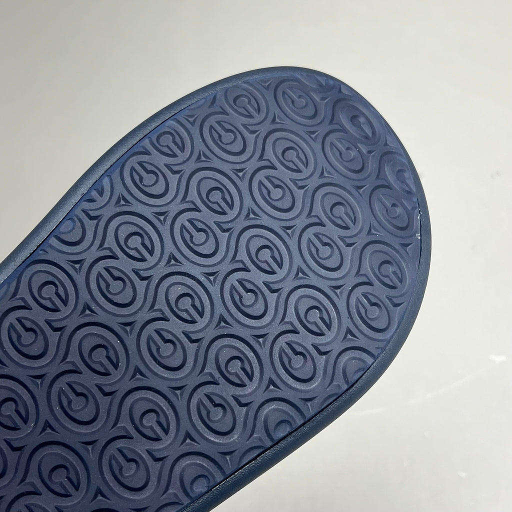 COBIAN Kandui Synthetic Leather Strap Sandals Men's Sz 8, EU 39.5 Navy KAN25-410-8