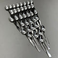 ABC (36 Pack) Stainless Steel Norfolk Stamped Teaspoon Set NOR-01