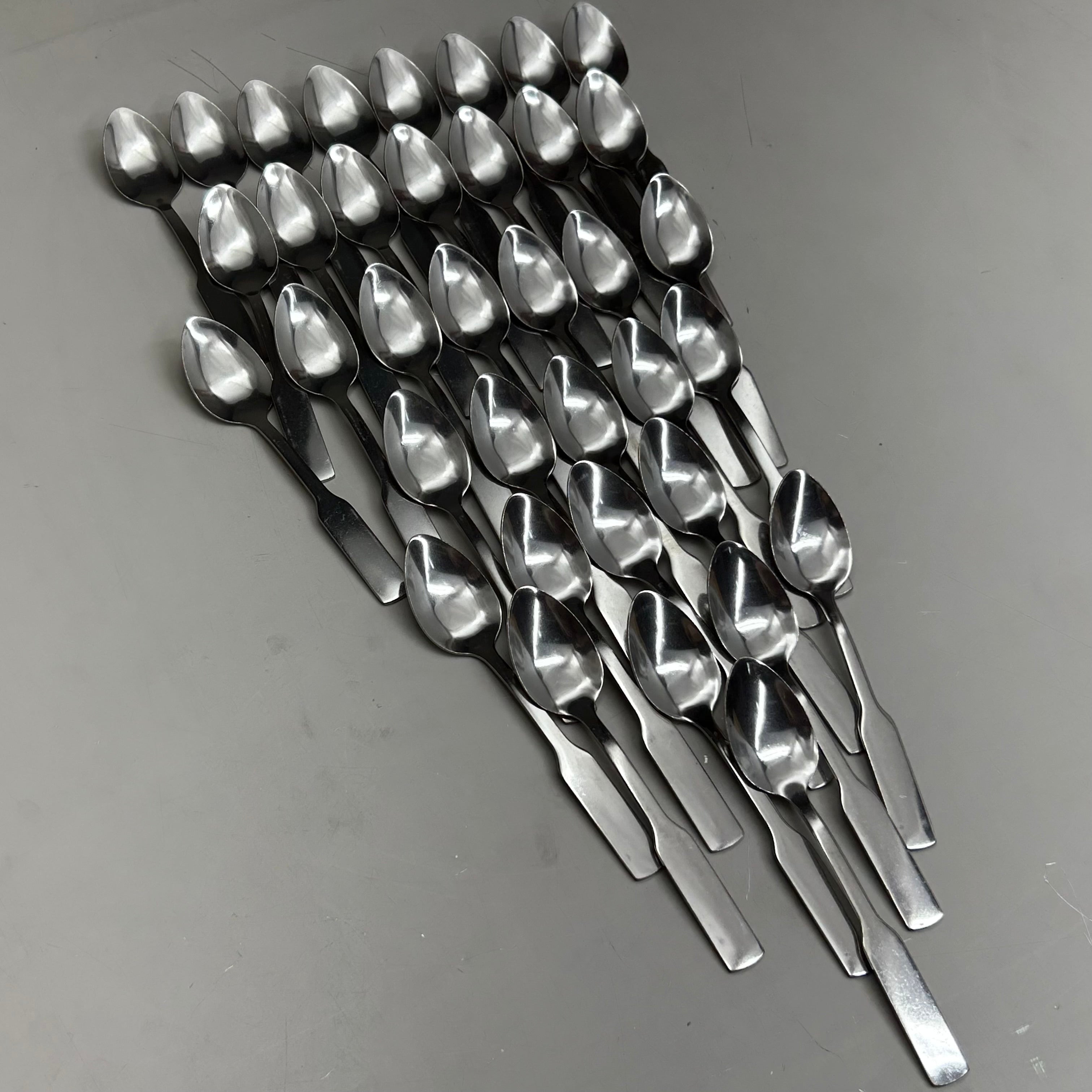 ABC (36 Pack) Stainless Steel Norfolk Stamped Teaspoon Set NOR-01