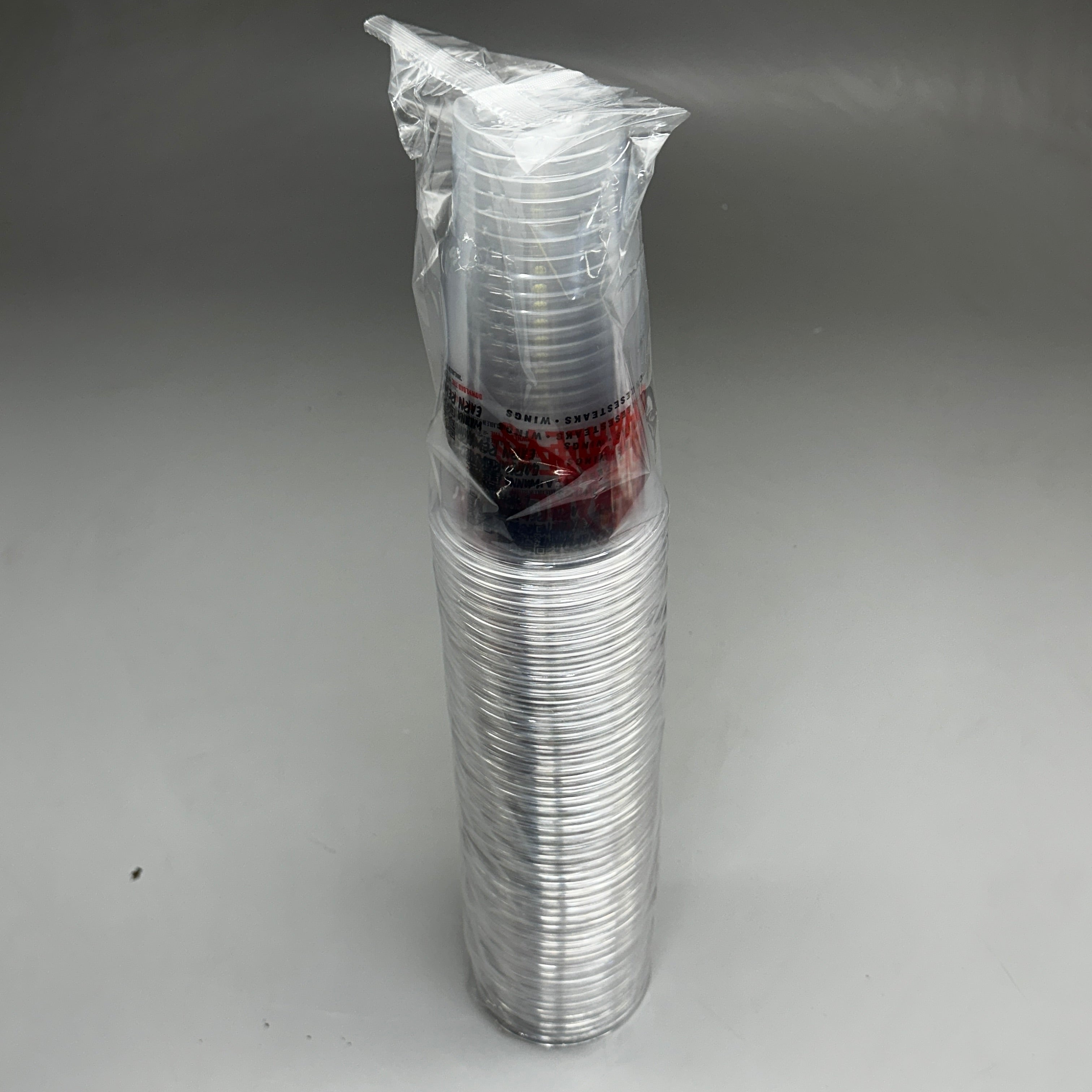 ZA@ CHARLEY'S 500ct 32oz Pet Clear Drinking Cup