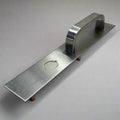 Fixed Pull Night Latch Trim w/ Cylinder Hole, Silver M99F/32D-G3
