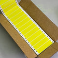 COMPULABEL (5000 PACK) Pin Fed Address Labels 3-1/2" x 15/16" Yellow DT-35-15-1