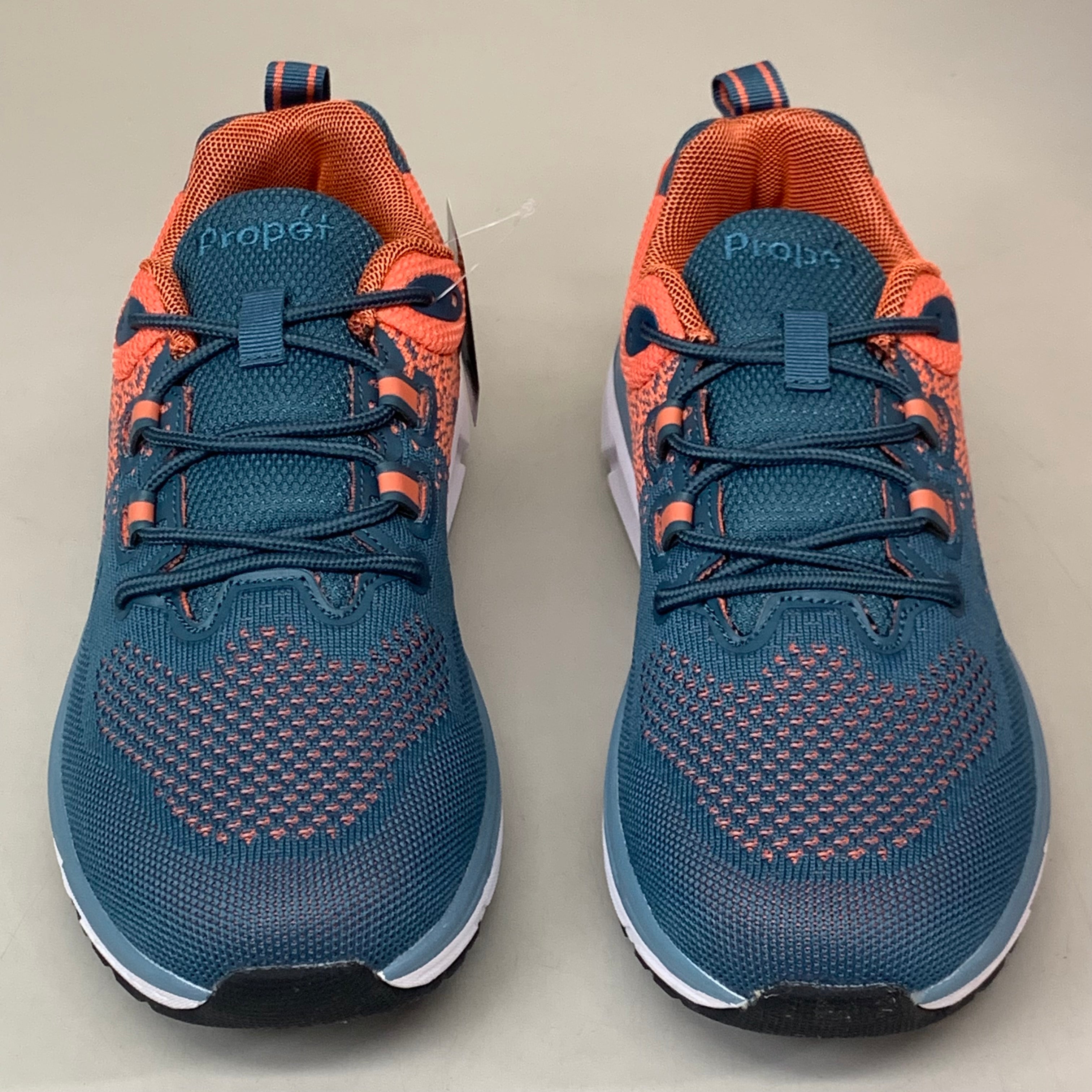 PROPET Ultra Lace-up Sneaker Shoes Women's SZ 9.5 Teal/Coral WAA282MTLCN-09H