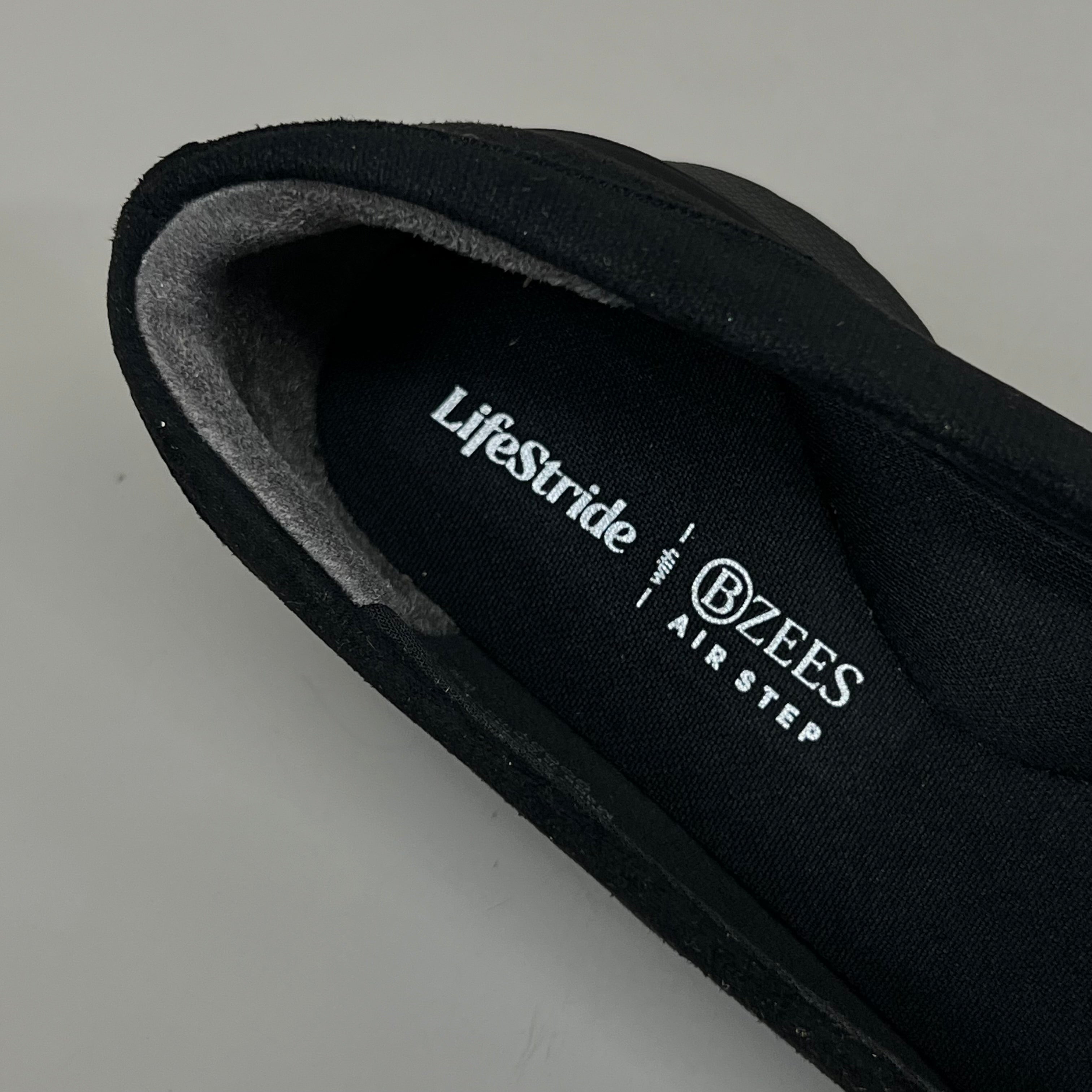 LIFESTRIDE Bzees Air Step Ballet Shoes Goody Women's 6 medium Black