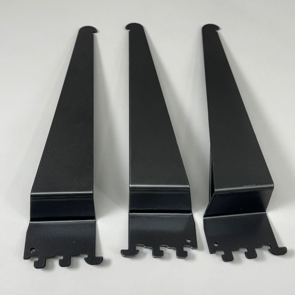 ECONOCO Hi-Quality Shelf Brackets for Outrigger Pipeline Anthracite Gray PSORKB