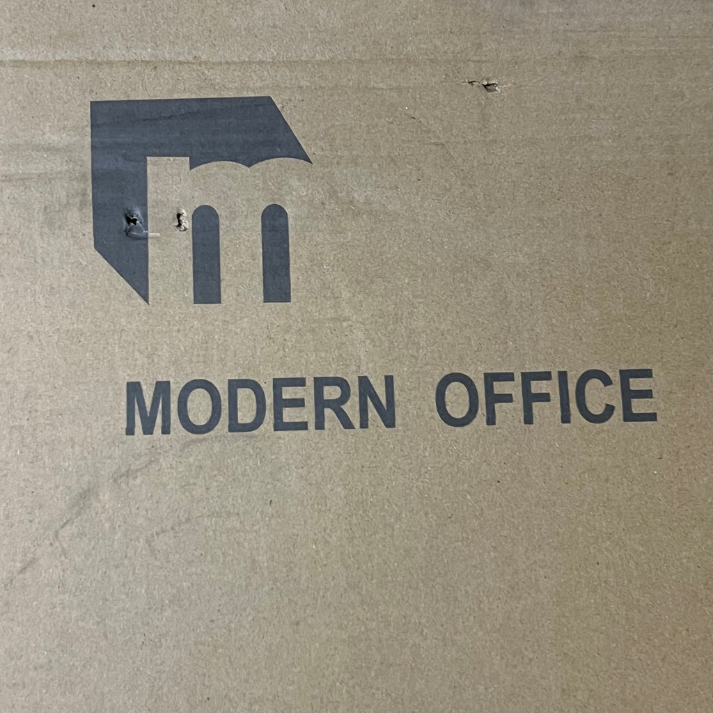 MODERN OFFICE Eiffel Training Table Sz 72" L X 28" W X 1" H Chrome & Black