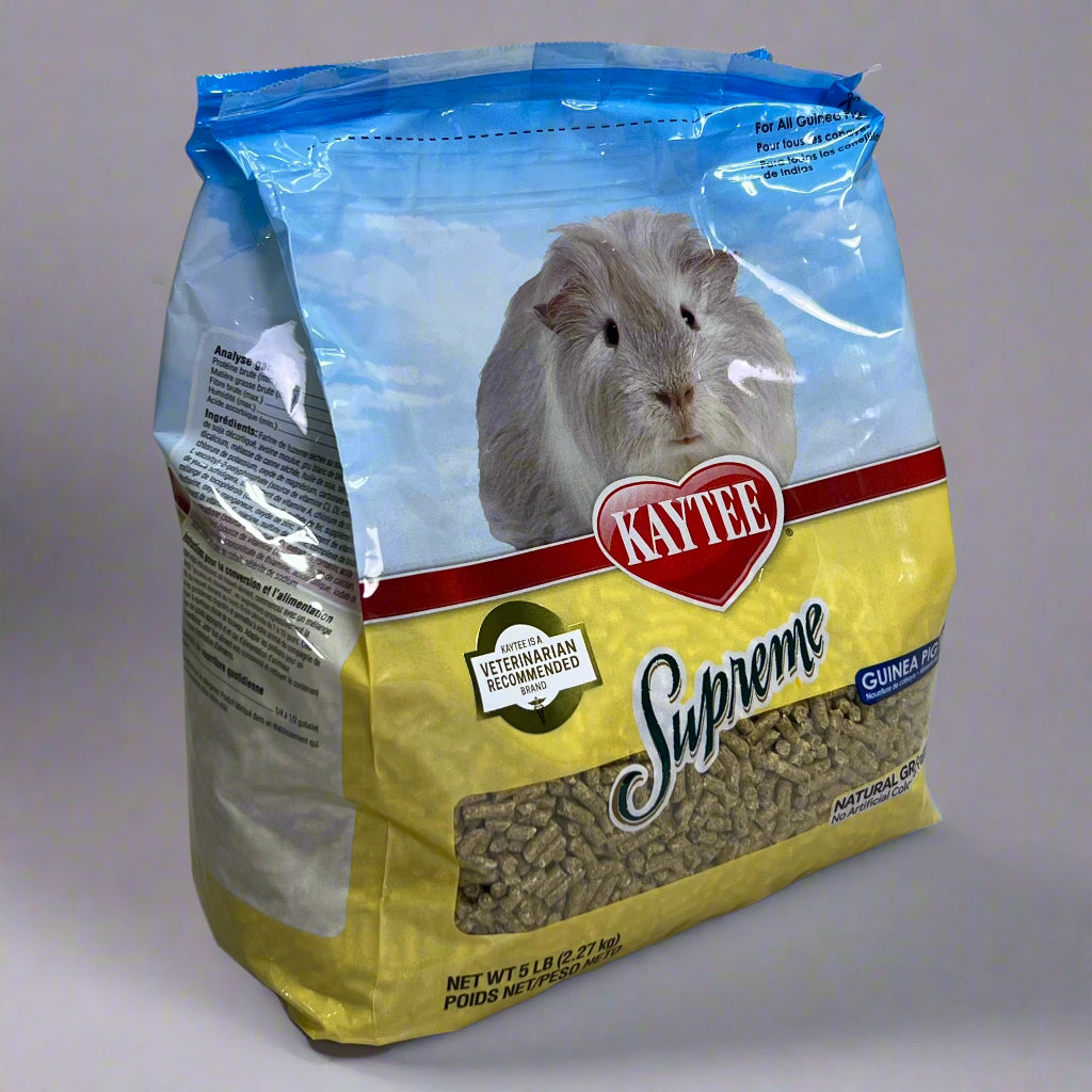 KAYTEE (2 PACK) Supreme Guinea Pig Food 5Lbs BB 01/01/2026
