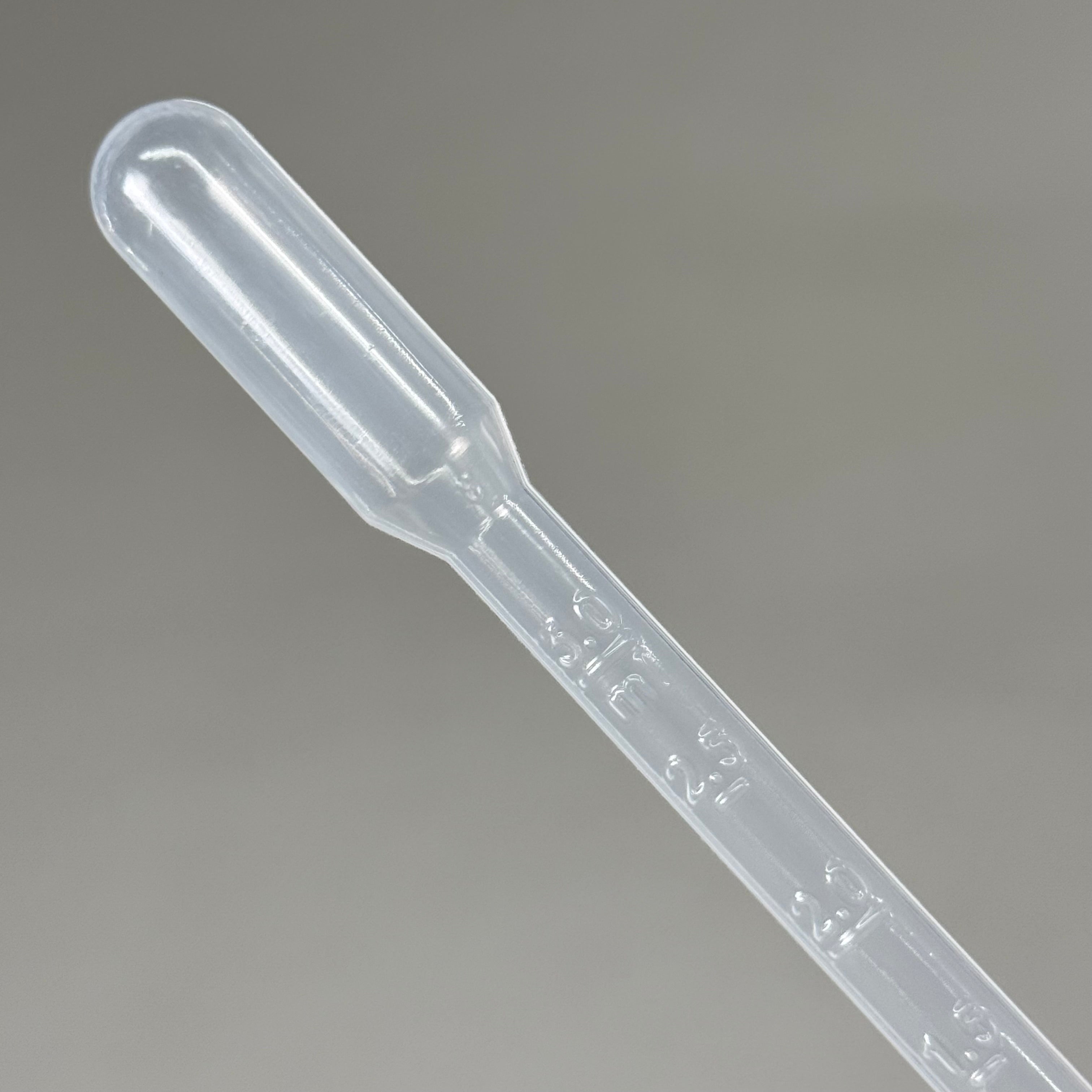 GLOBE SCIENTIFIC (500 PACK) Transfer Pipet Polyethylene Clear Large Bulb 7.0mL 135030