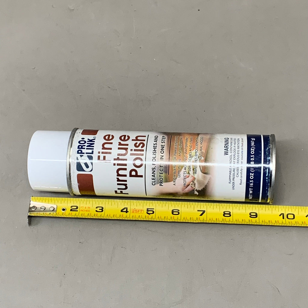 PRO LINK Fine Furniture Wood Polish 16.5 oz ZXY026