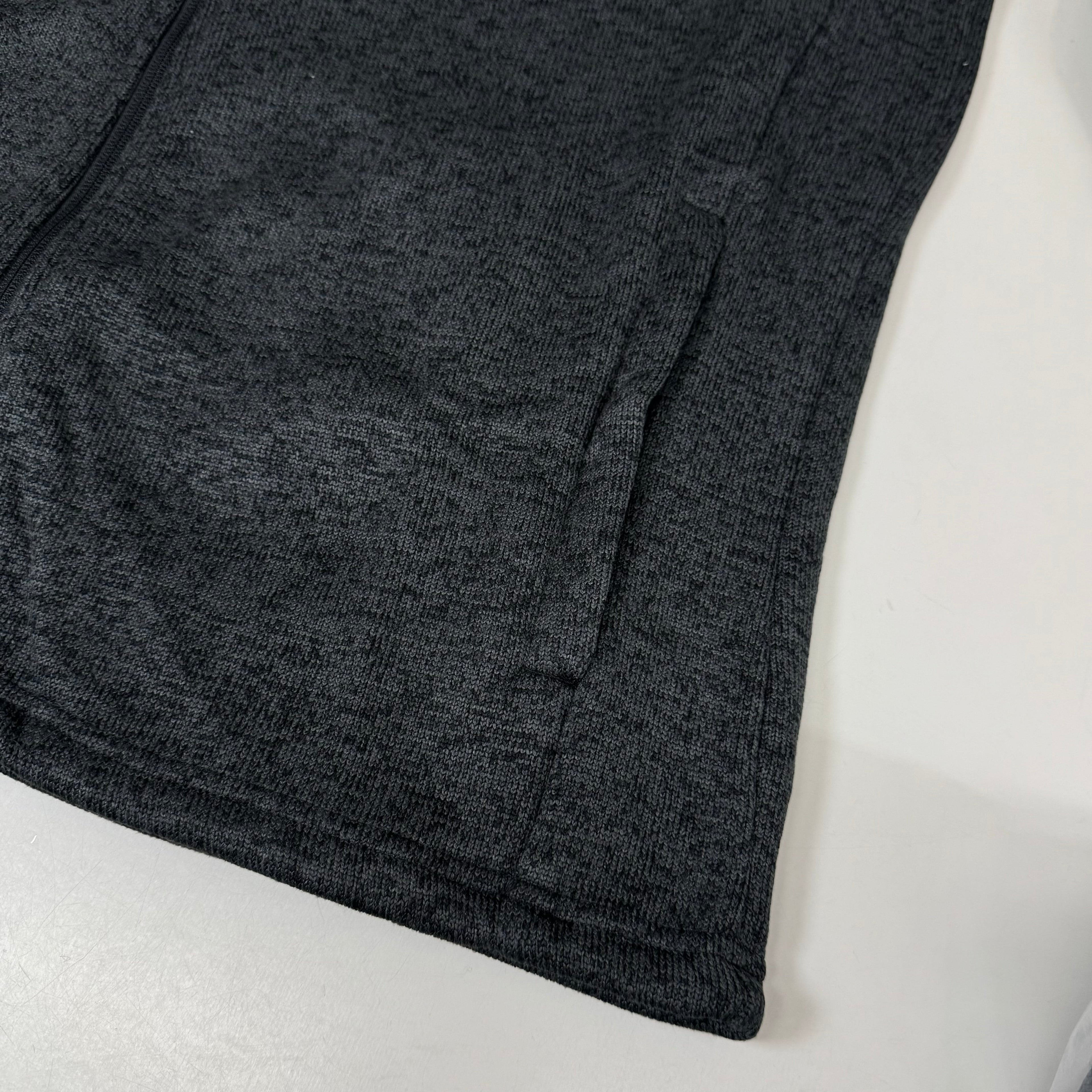 COLUMBIA Sweater Weather Fleece Full Zip Jacket Men's Sz XL Heather Black