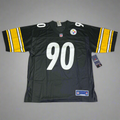 FANATICS Pittsburgh Steelers #90 T.J. Watt Home Jersey 3XL 427M-PSPL-7LF-4UA