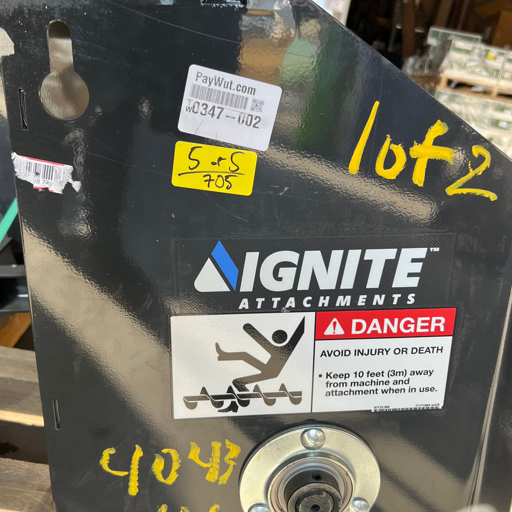 IGNITE ATTACHMENTS Snow Blower 3pt Hitch for Tractor, Black SB3PT 66