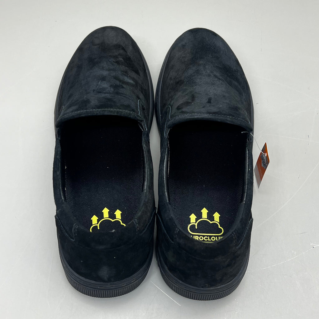 PROPET Kip Suede Slip-On Durocloud Foam Footbed Men's Sz 11.5 M(D) Black MCX074S