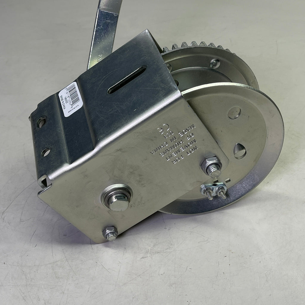 FULTON Automatic Brake Hand Winch, 1500-Lb. Load Capacity 143101