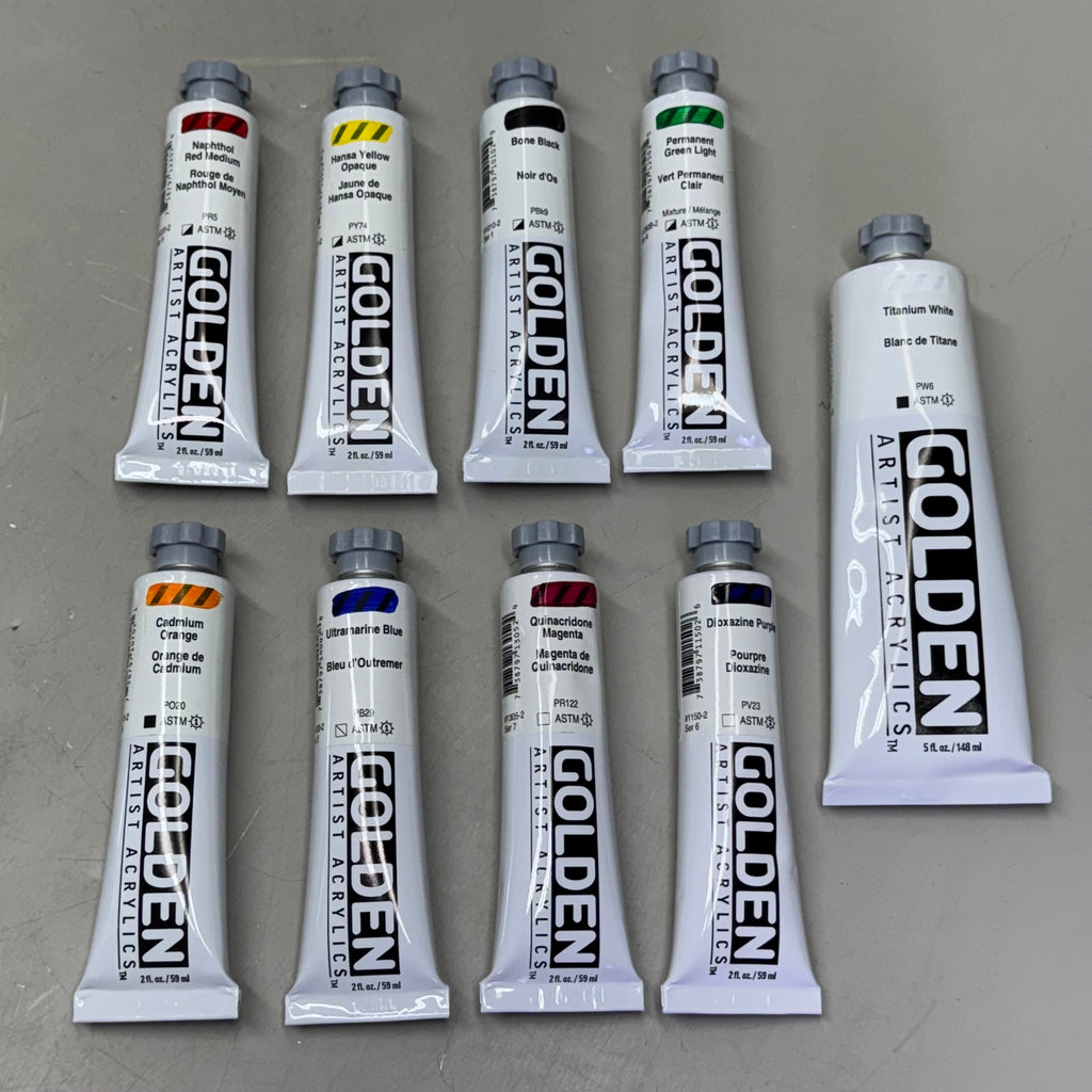 GOLDEN ARTIST Art alternative, Bristol & Colors Fa106 Set