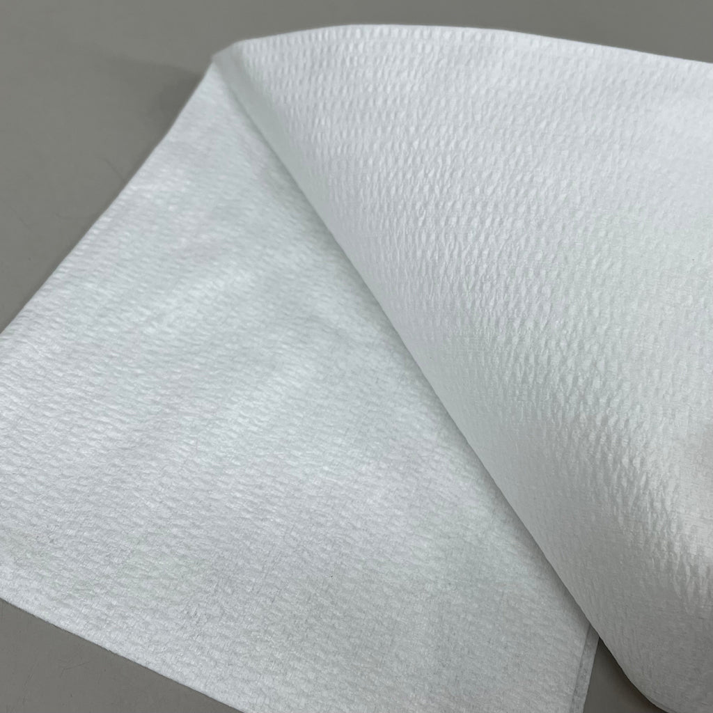 ADENNA(10 PACK, 50 NAPKINS EACH) Spun-lace 1/4 Fold Napkins 6"x6" WHT N-GA115QPW