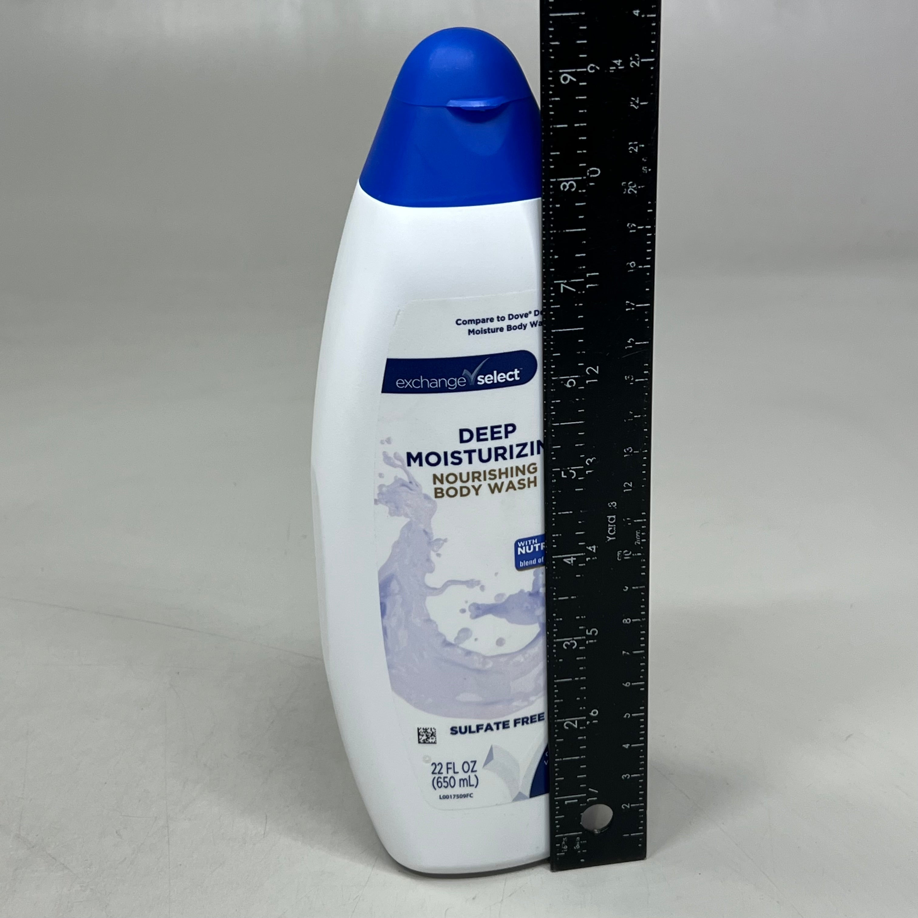 EXCHANGE SELECT (4 PACK) Deep Moisturizing Nourishing Body Wash 22 fl oz