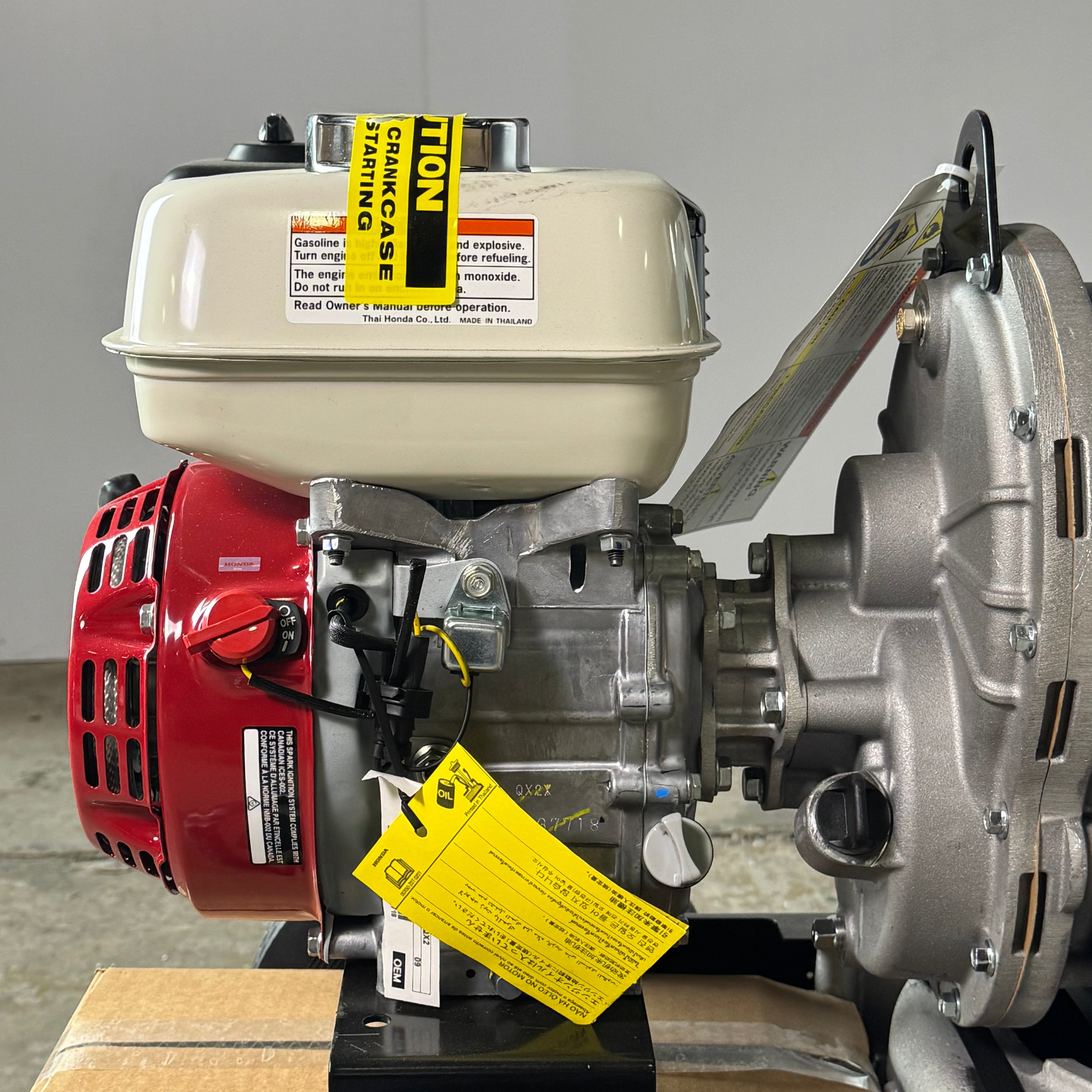 KOSHIN PUMP Self Priming Diaphragm Pump Sz 20" L x 25" W x 23" H KDP-80X