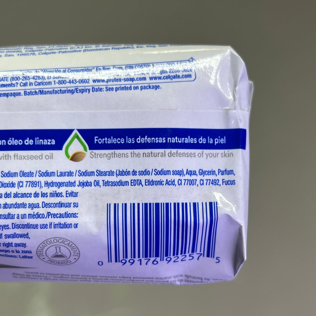 PROTEX (12 PACK) Deep Clean Antibac Natural Bar Soap Kills 99.9% Bac BB 08/26