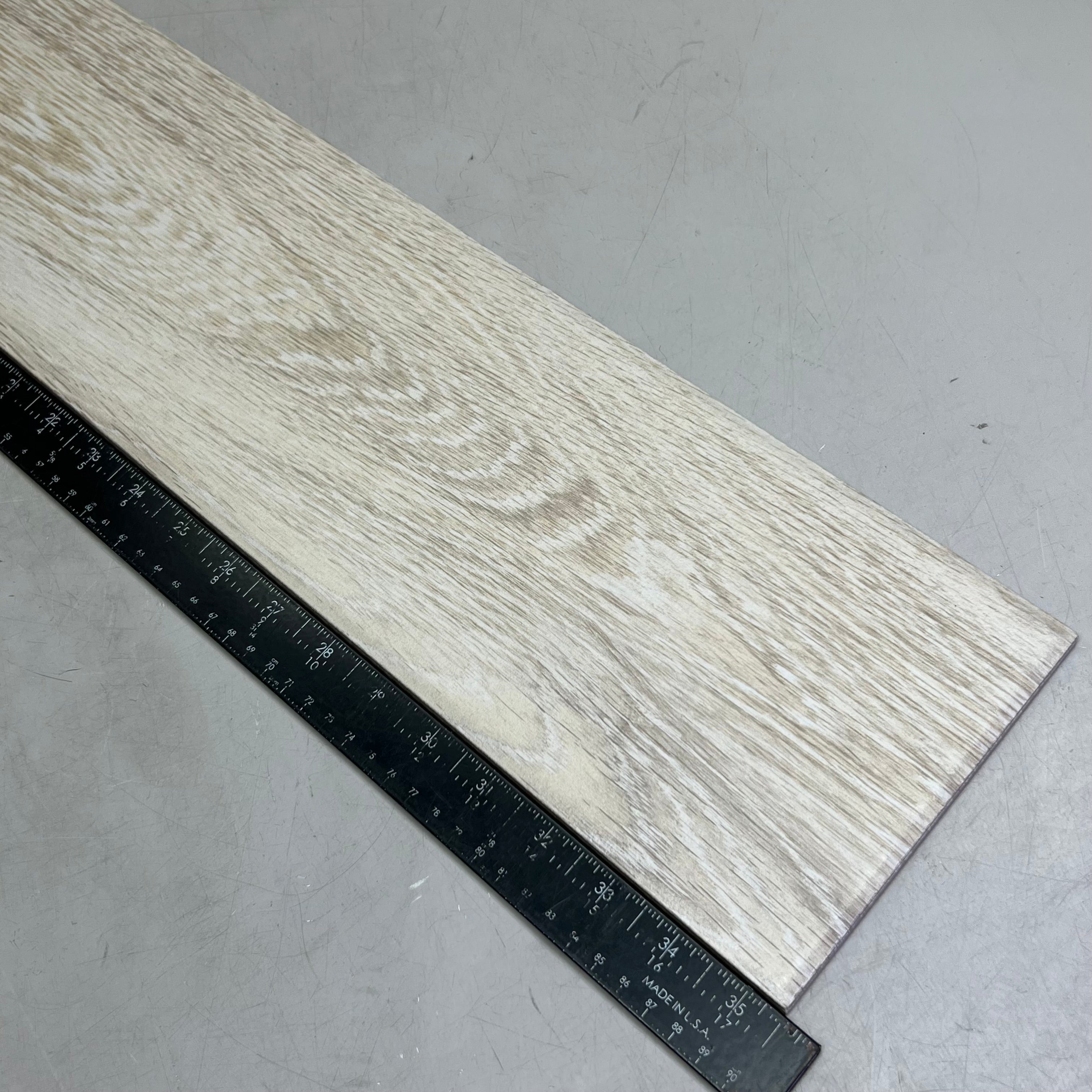 GRANISER (9 Pcs) Floor Tiles Sz 6" x 36" x 0.32", Aspen Beige F-449