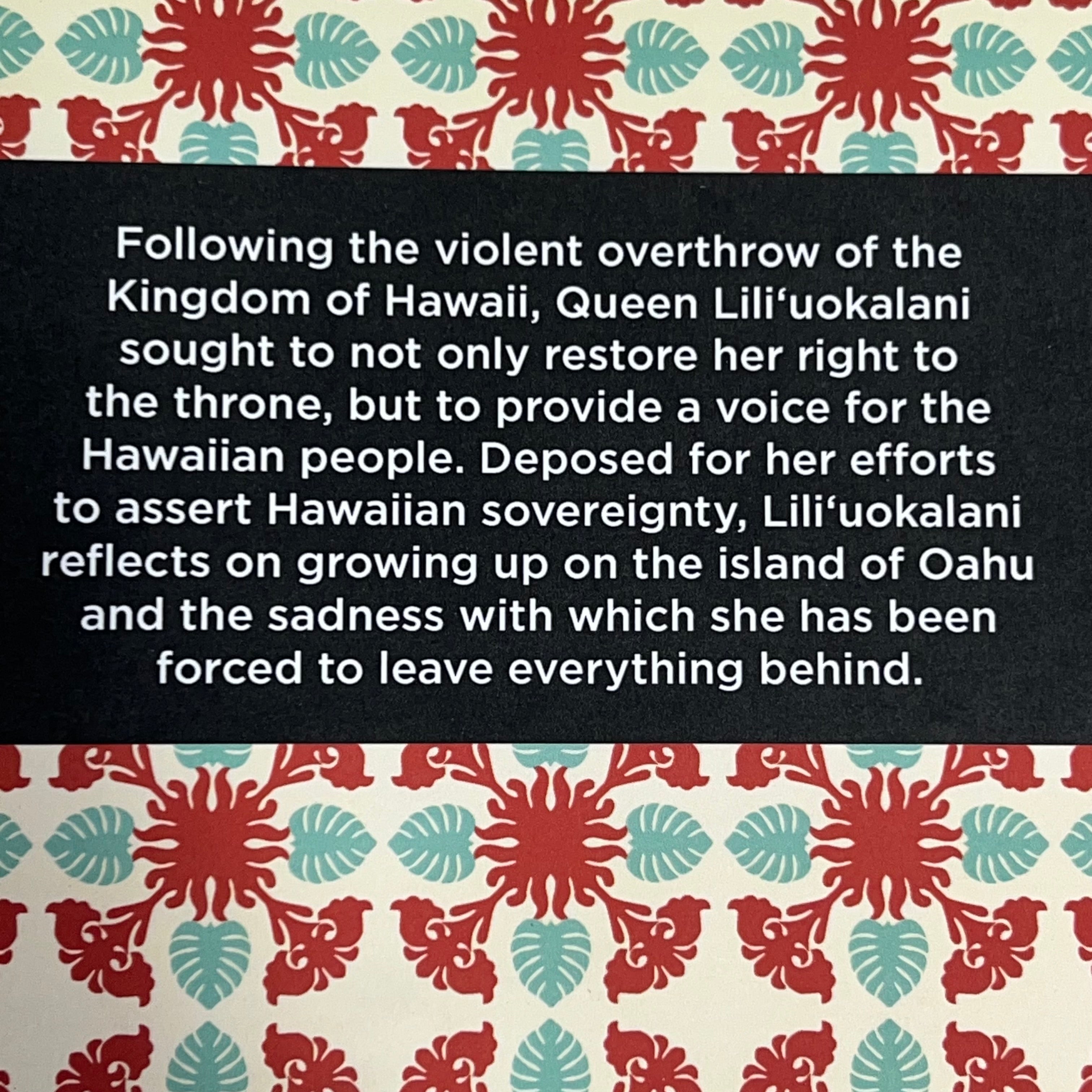 ZA@ HAWAII'S STORY By Hawaii's Queen Lili'uokalani Mint Editions Paperback