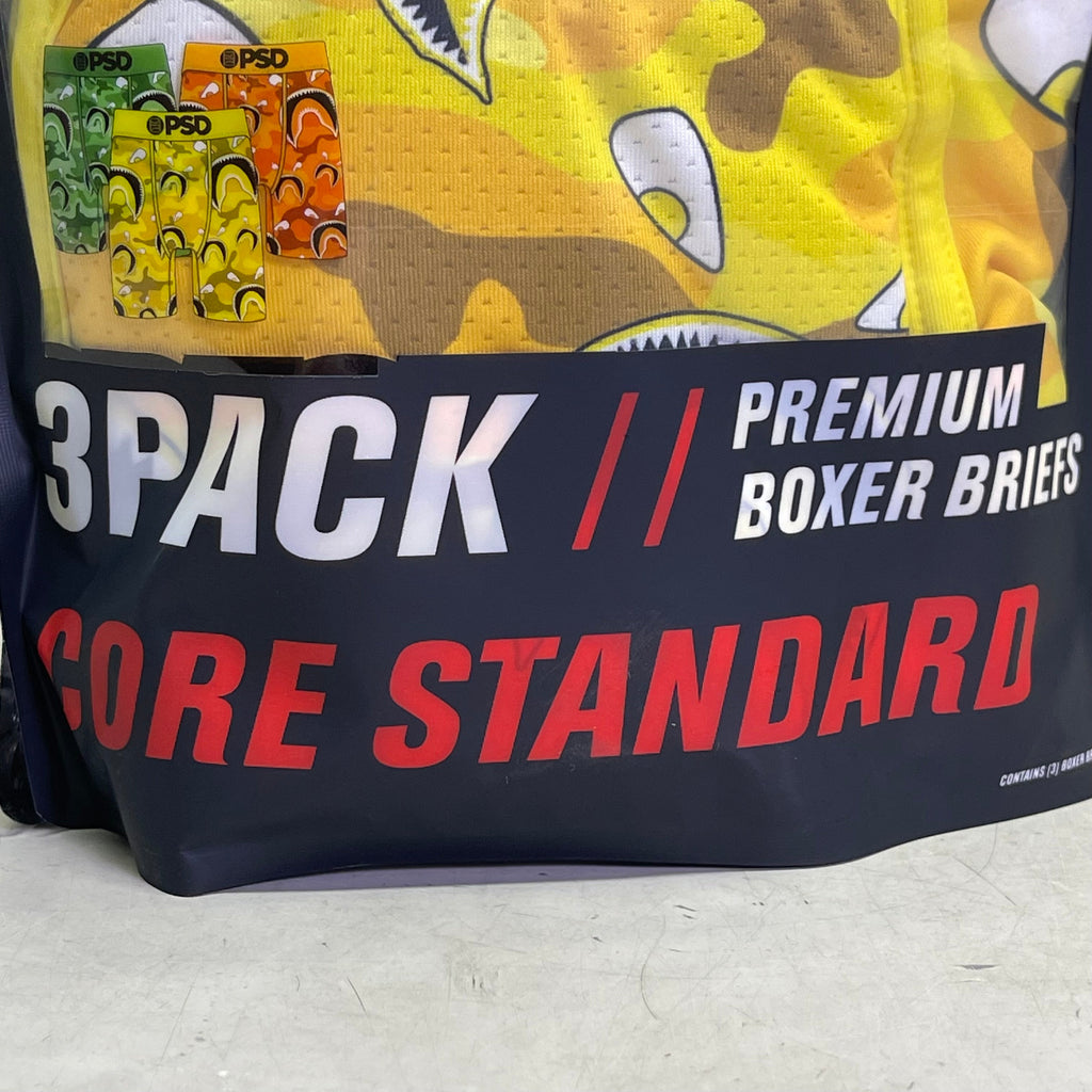 PSD (3 PACK) Warface Men's Boxer Briefs Large WF FACES