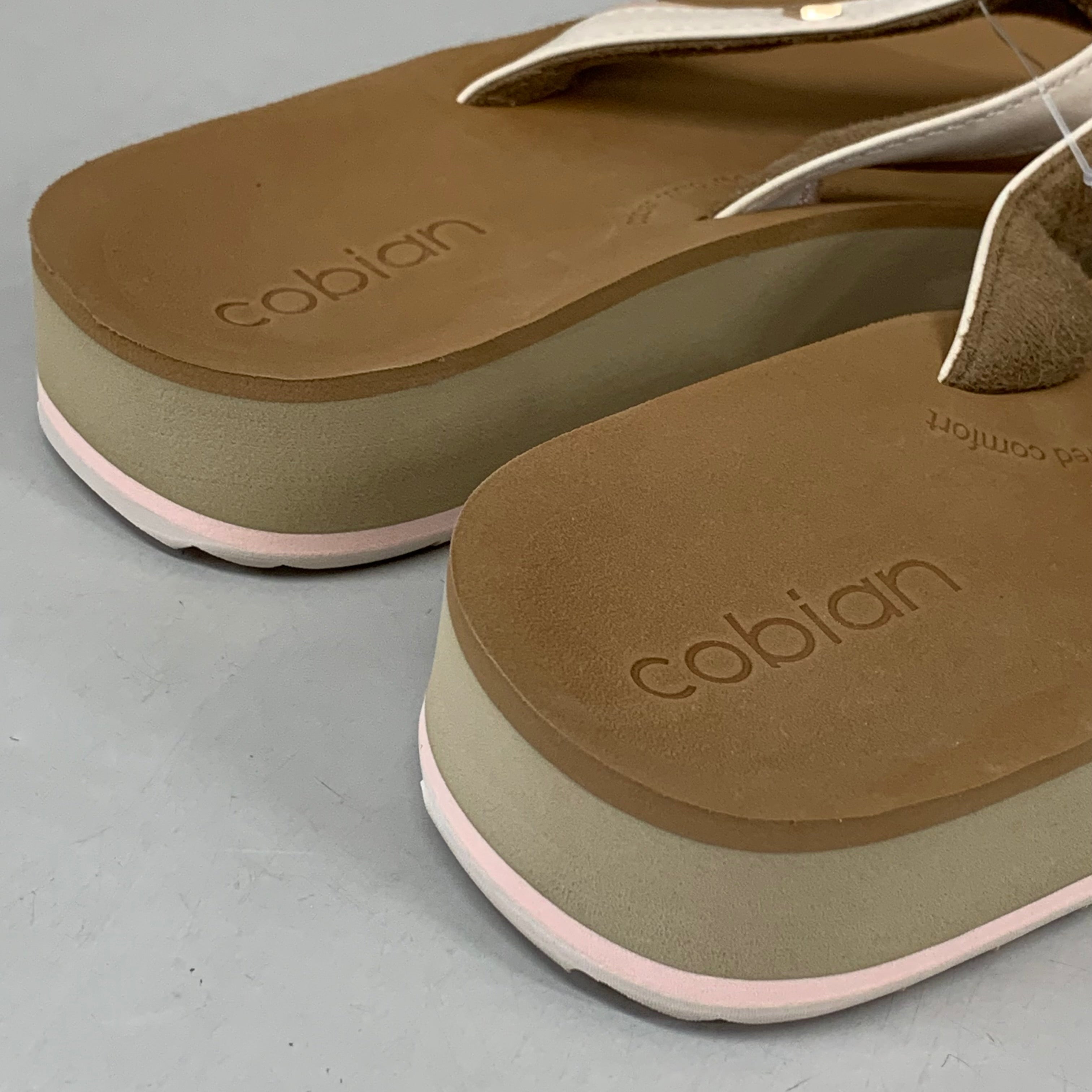 COBIAN Reya Rise Sandal's Women's Sz 8, EU 38.5 Rose REY22-630-08