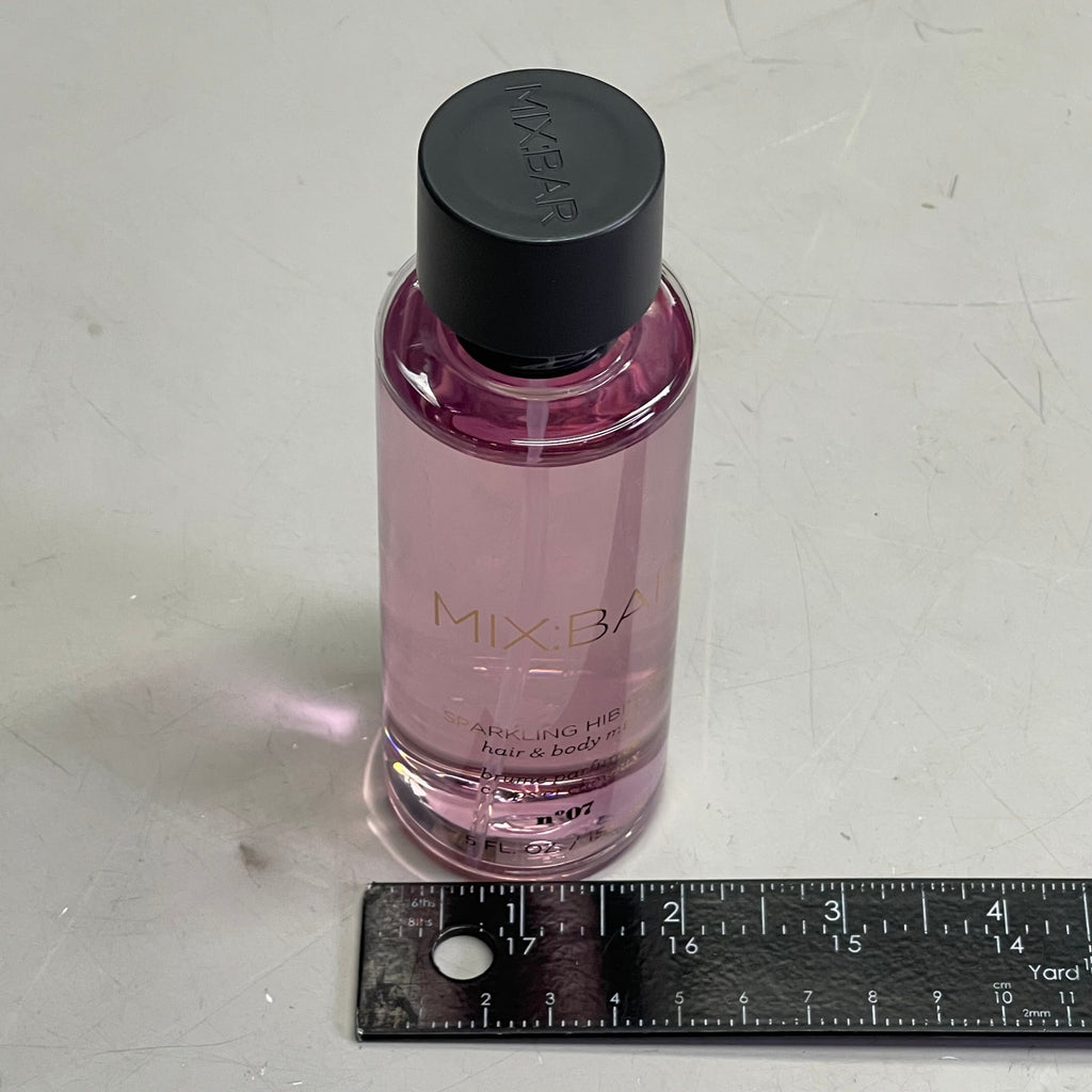MIX:BAR Hair & Body Mist Sparkling Hibiscus 5 fl oz each Clear 052-05-4019