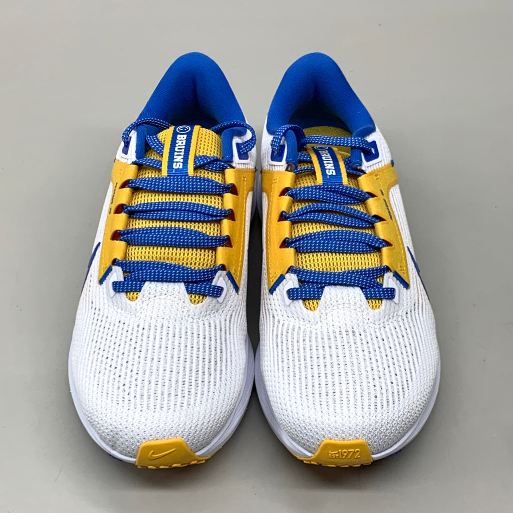 NIKE Zoom Pegasus 40 Shoes  UCLA White/Signal Blue-Gold 9 Women's 7.5 Mens DZ5988 100
