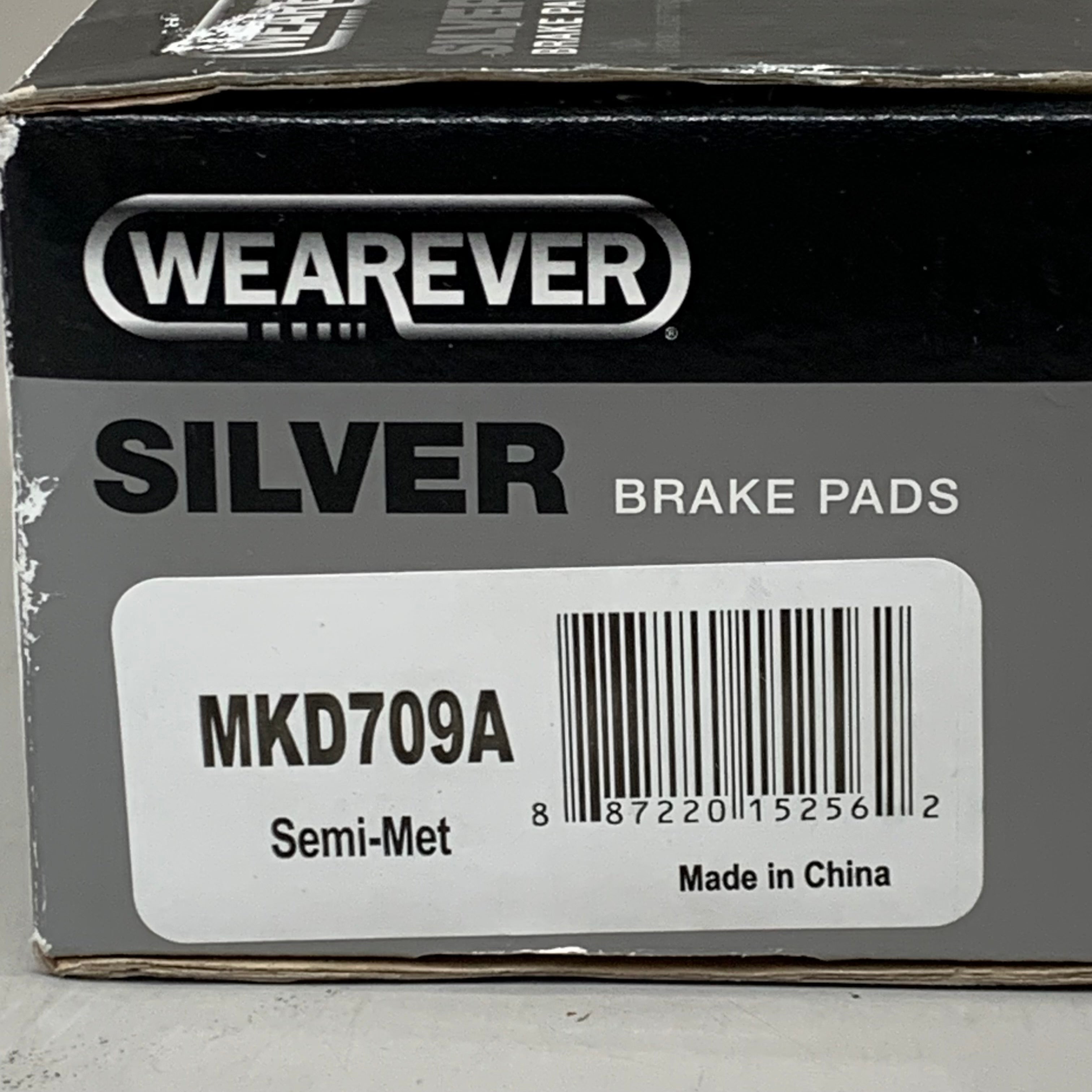 WEAREVER Semi-Metallic Disc Brake Pad Set for Cadillac, Saab & Saturn MKD709A