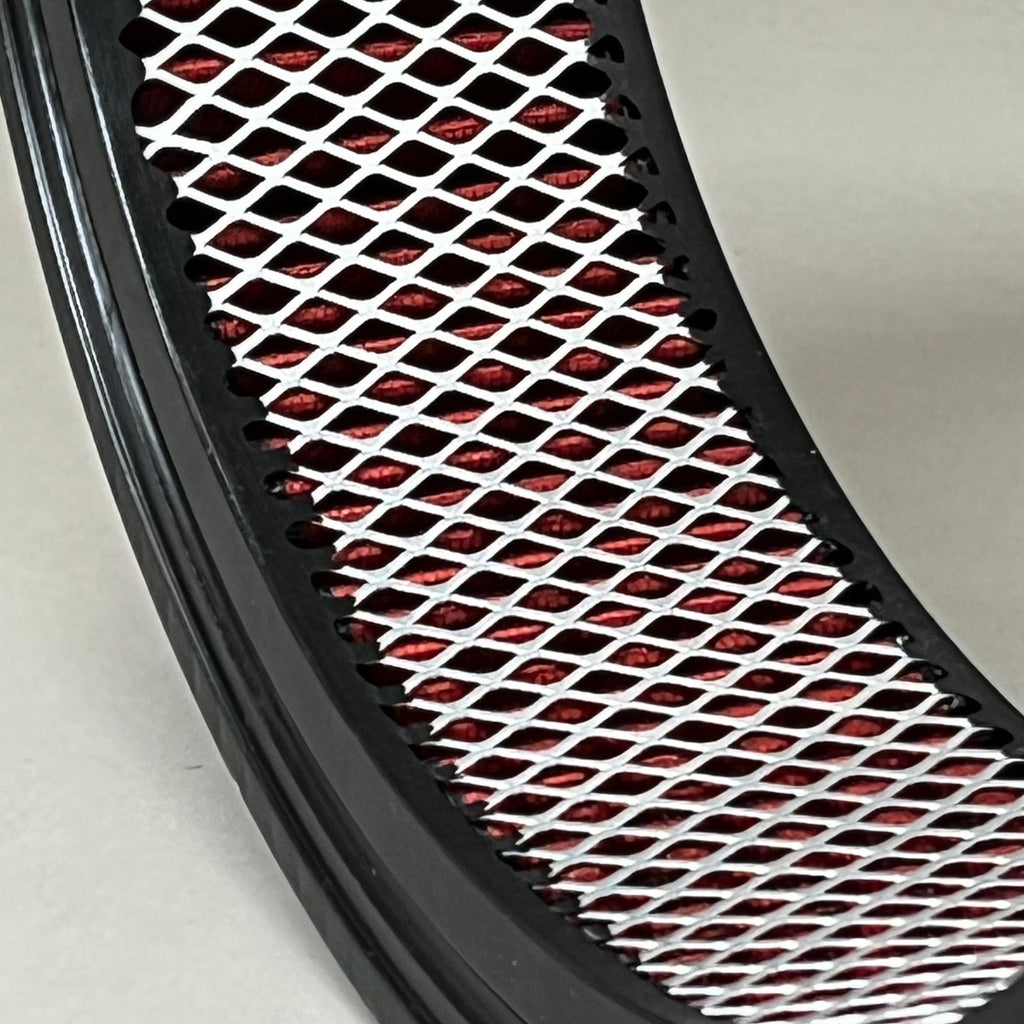 SPEEDMASTER Element Extreme Top Air Cleaner Kit 14"x2" Red/Chrome PCE104.1047