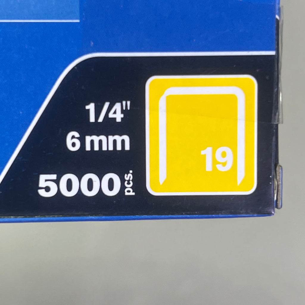 ZA@ RAPID (10 PACK, 5000 EACH) High Performance Staples 1/4" 6mm Silver 23391100 B