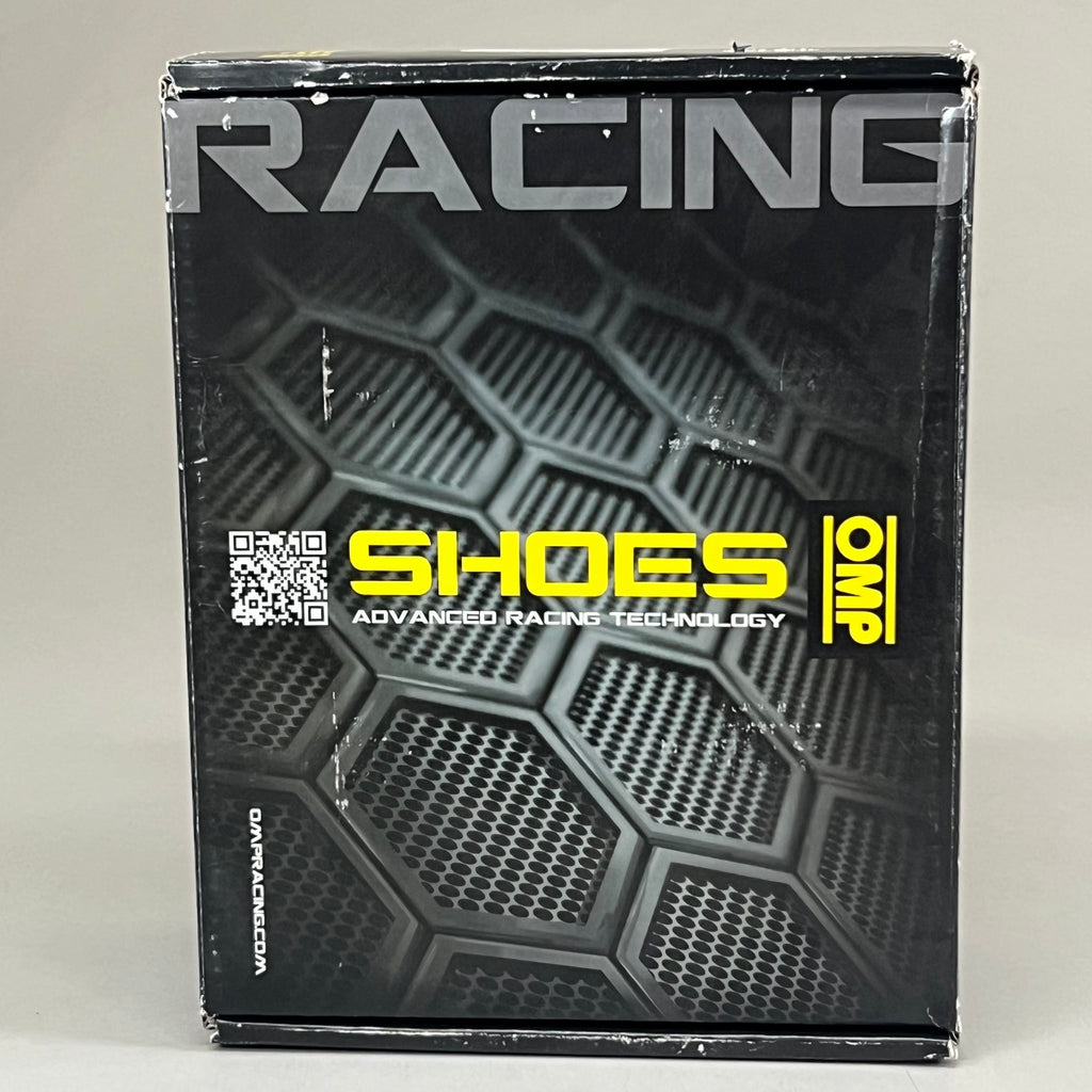 OMP Technica Fia Standard Racing Shoes 8856-2018 Men's 12 EU46 Black IC0-0823-A01