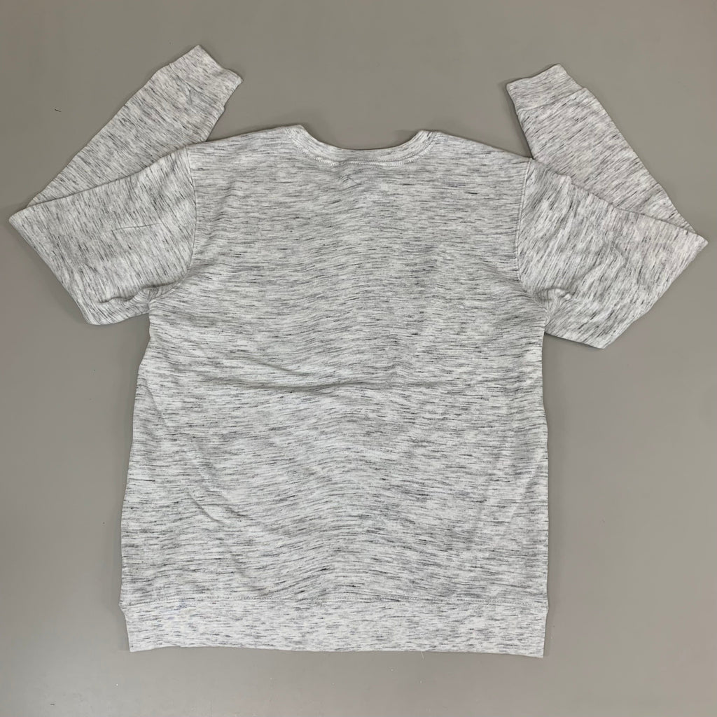 LONEROCK Helen Georgia Crew Sweatshirt Sz Medium Grey/White