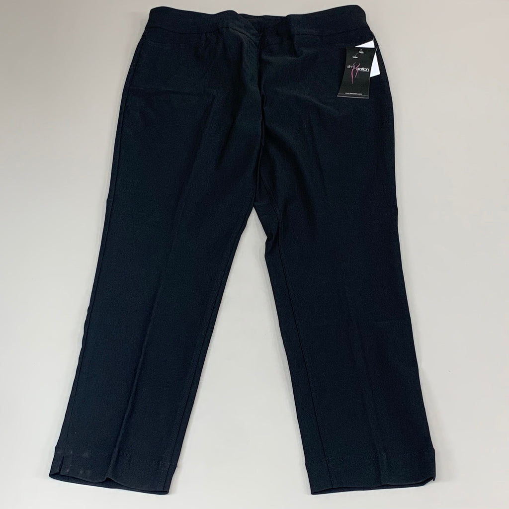 MULTIPLES Ankle Pants Petite Women's Sz 16 Black