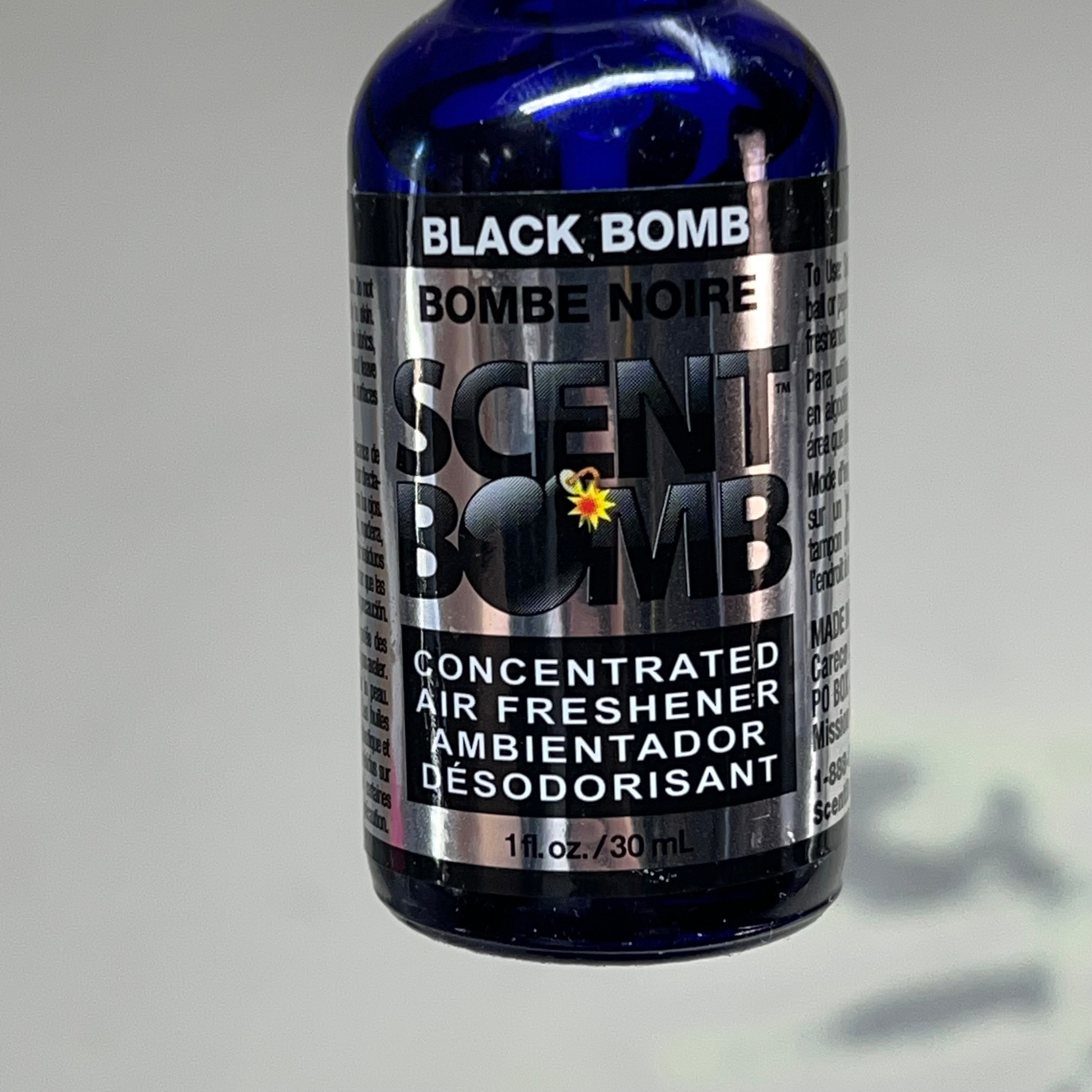 SCENT BOMB (2 PACK, 4 BOTTLES PER PACKAGE) Concentrated Air Freshener 1 fl oz