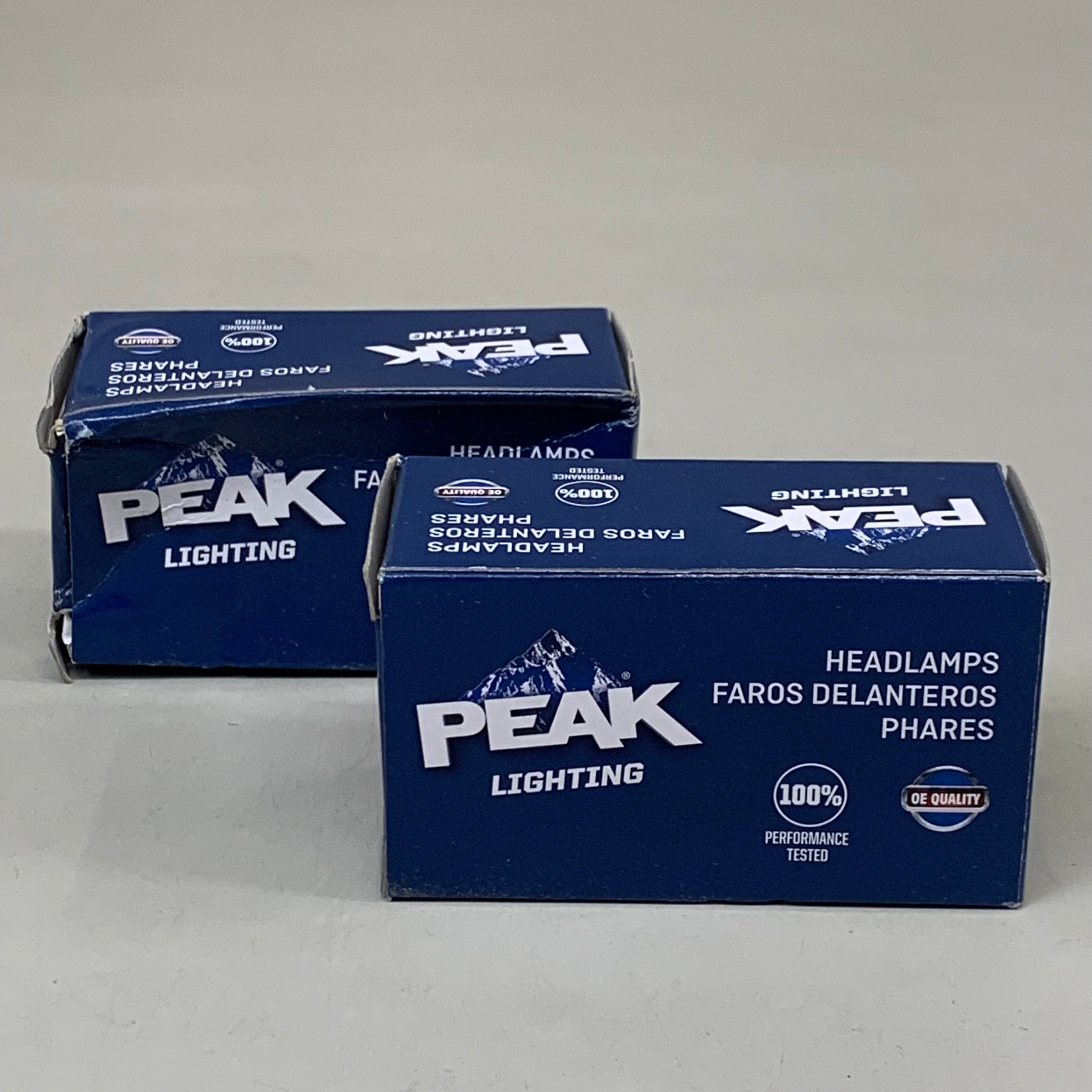 ZA@ PEAK (2 PACK) Lighting OE Standard Halogen Replacement Headlight 850 Lumen H11 12V / 55W