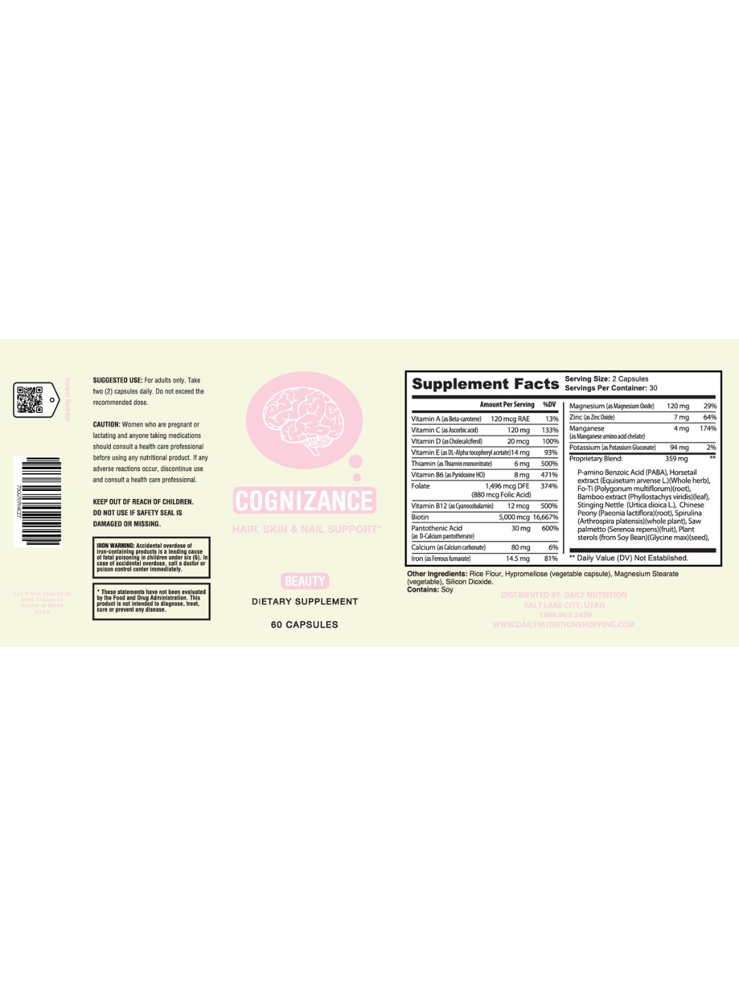 Cognizance | The Beauty Pill